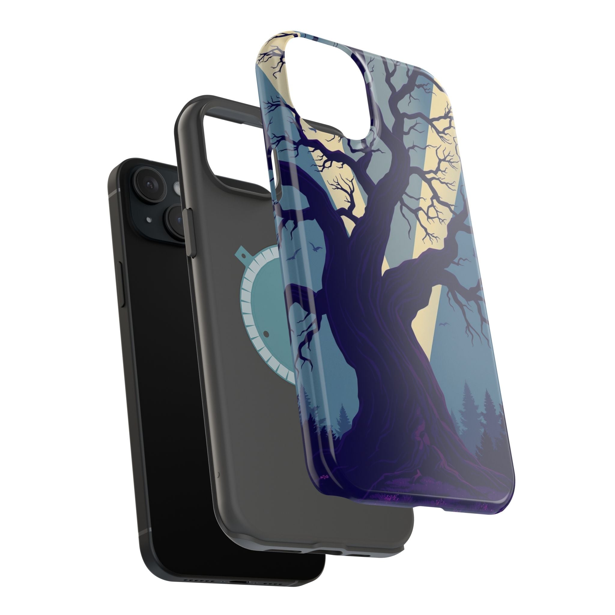 iPhone Twisted Tree Vintage Retro Poster Slim Everyday Designer Case · iPhone Ca