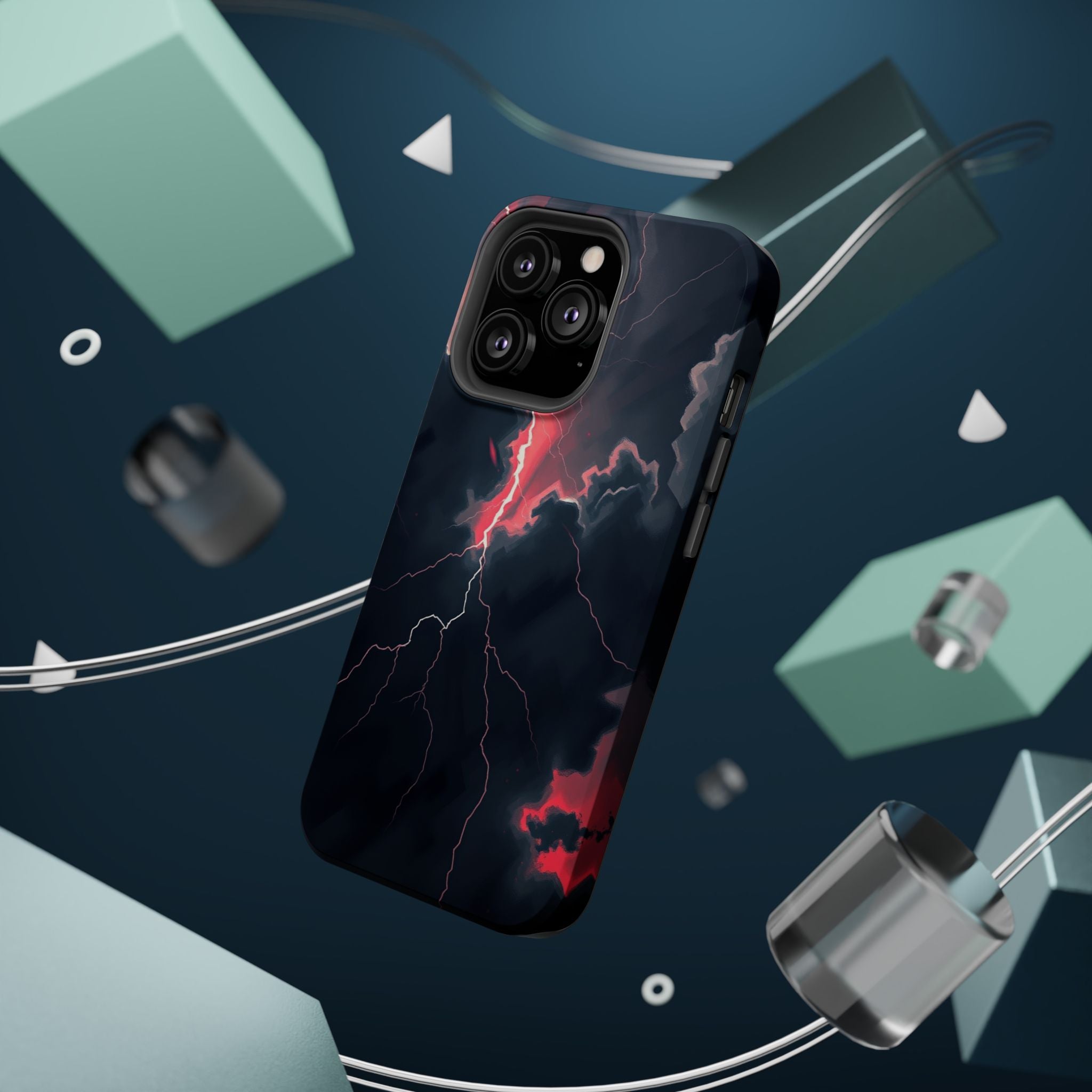 iPhone Thunderstorm Sky Mystic Art Bold Modern Everyday Snap Case · iPhone Case