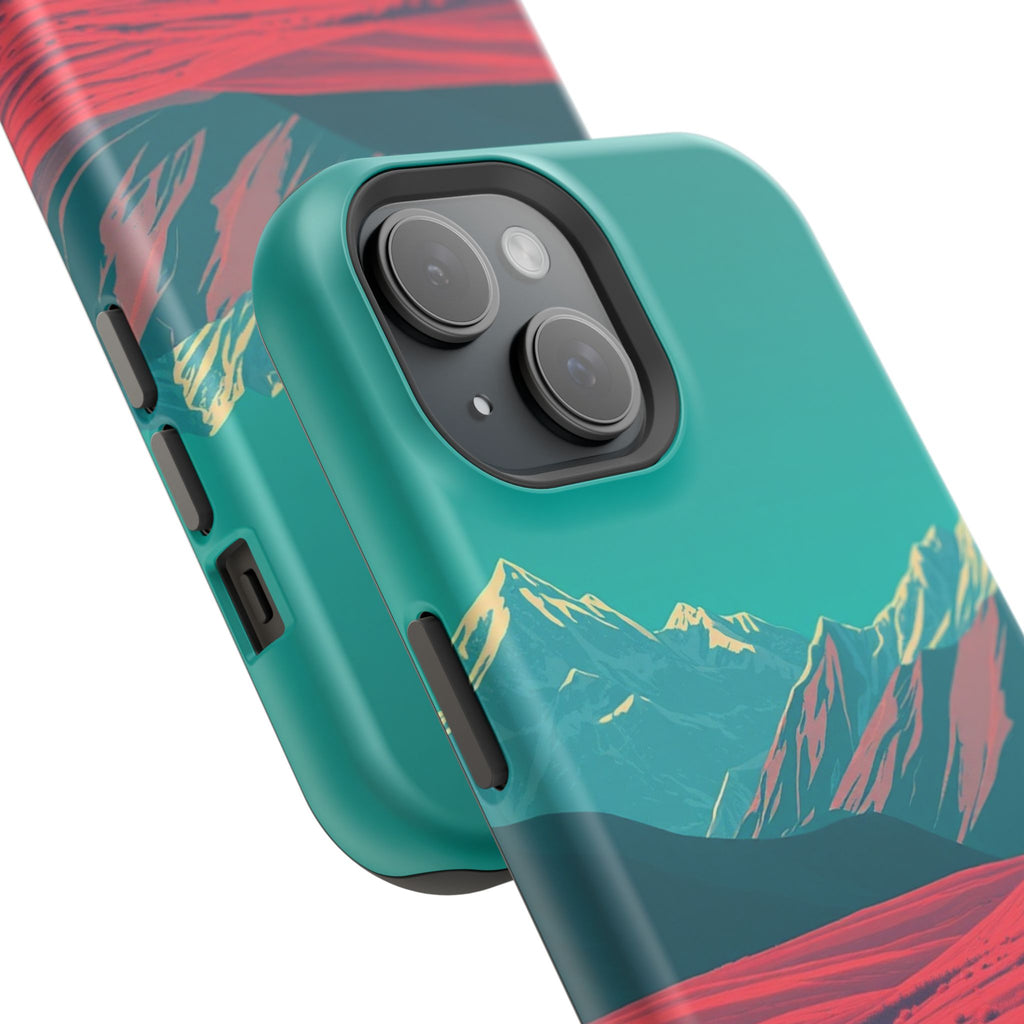 iPhone Radiant Arctic Tundra Design 14 Slim Everyday Designer Case · iPhone Case