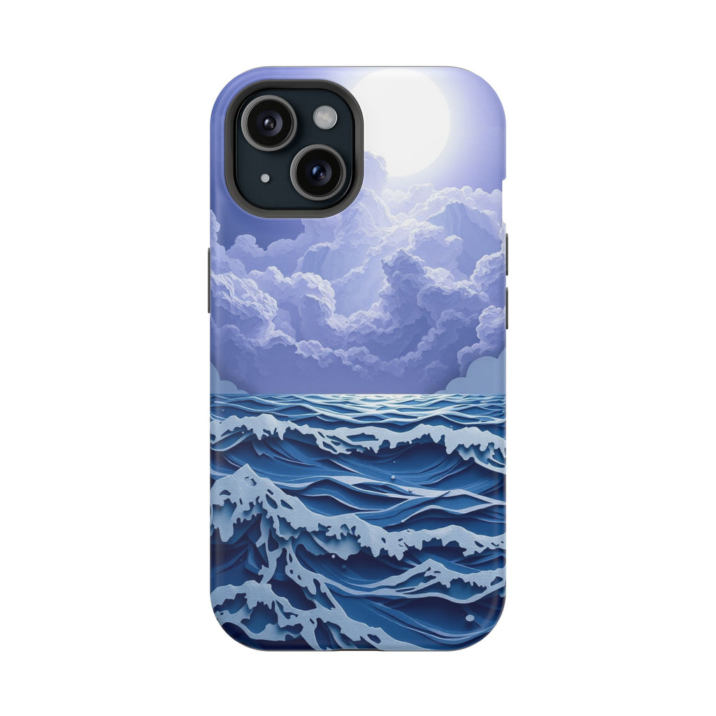 iPhone Storm at Sea Enchanted Art Bold Modern Everyday Snap Case · iPhone Case