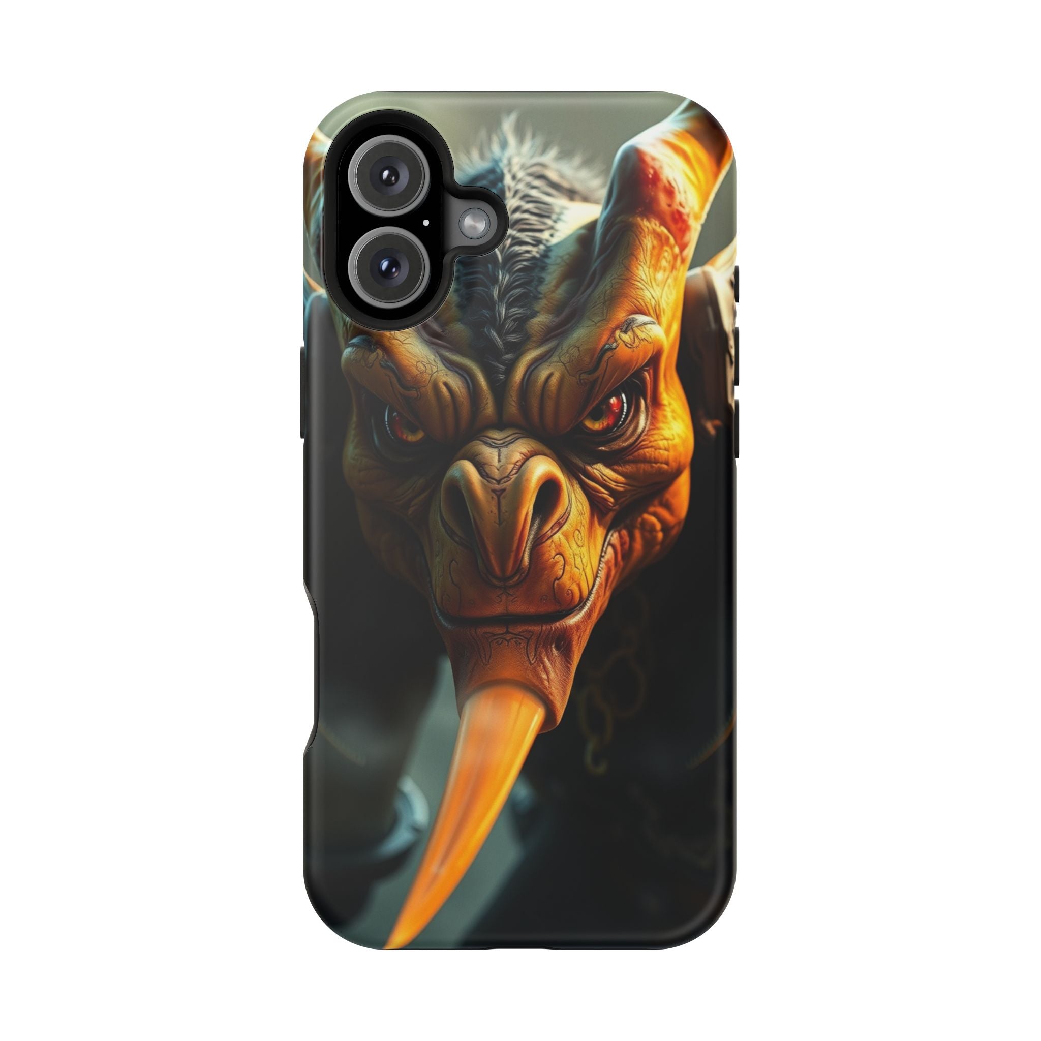 iPhone Mustard And Rust Goblin Mode Activated Slim Everyday Designer Case · iPho