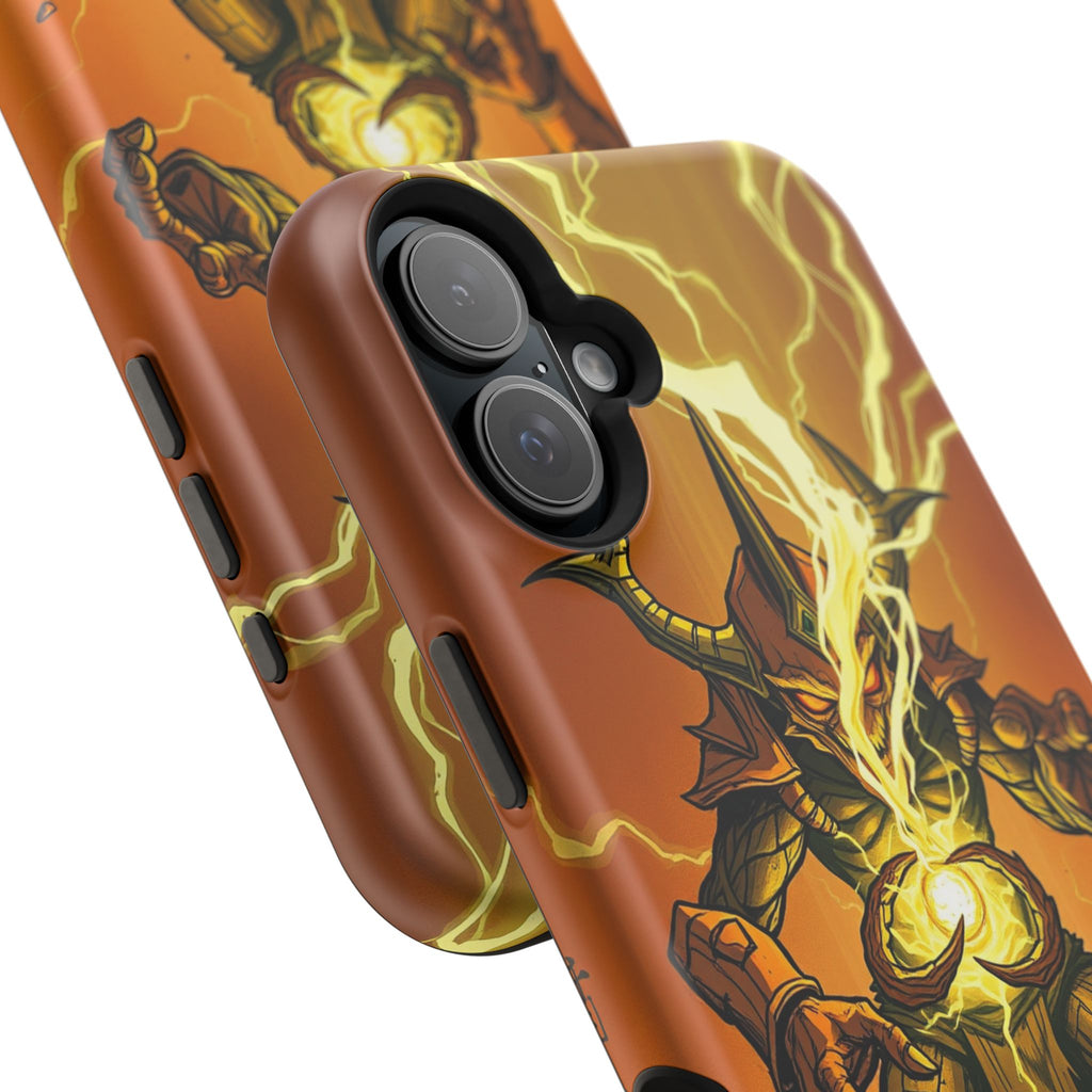 iPhone Burnt Orange And Sand Chaos Goblin Energy Clean Minimal Snap Case · iPhon