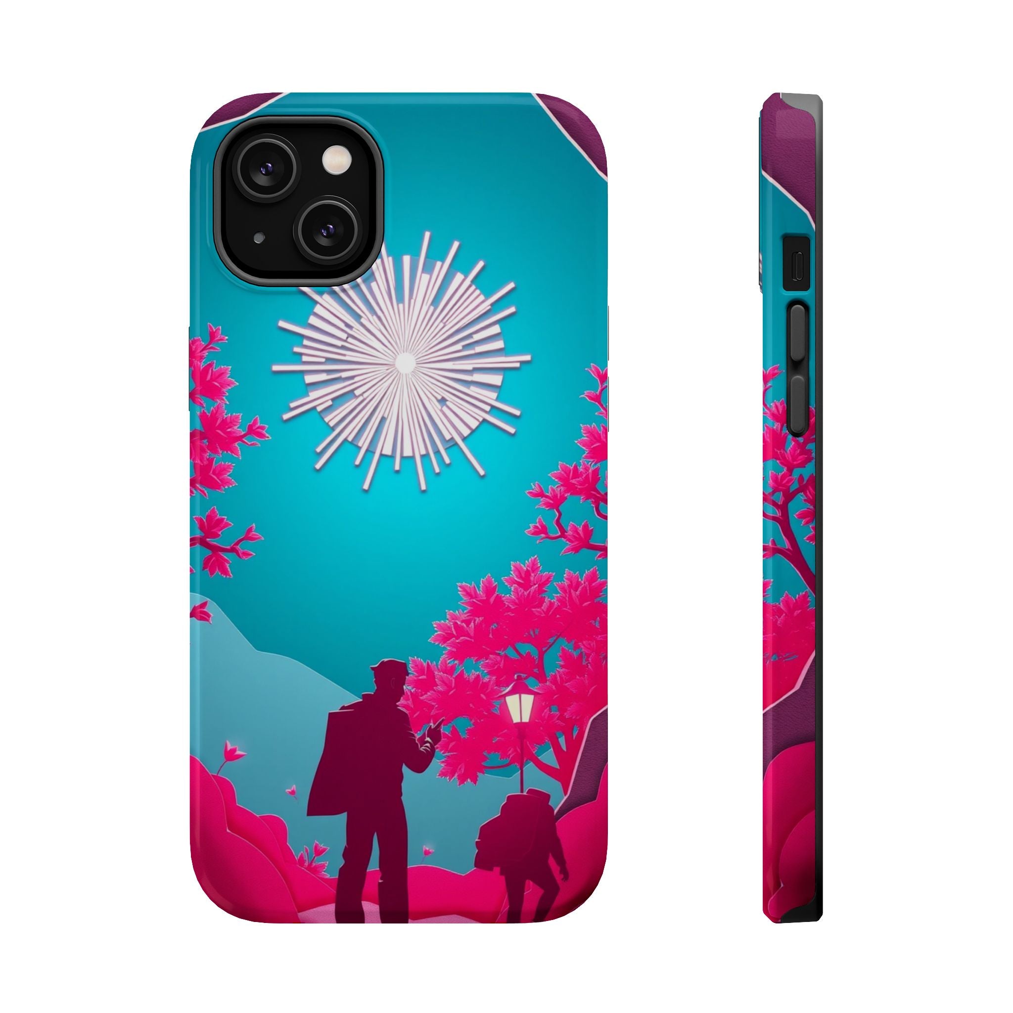 iPhone Bud Burst Paper Cut Art Slim Everyday Designer Case · iPhone Case