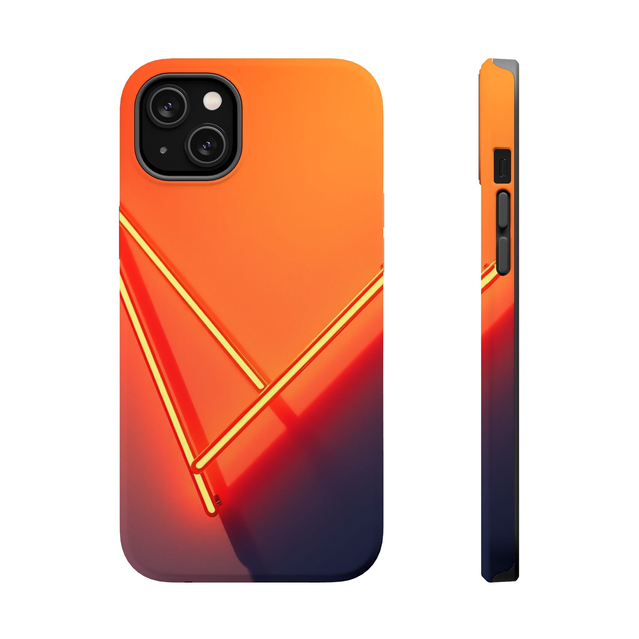 iPhone Neon Geometry Vibrant Watercolor Slim Everyday iPhone Designer · iPhone C