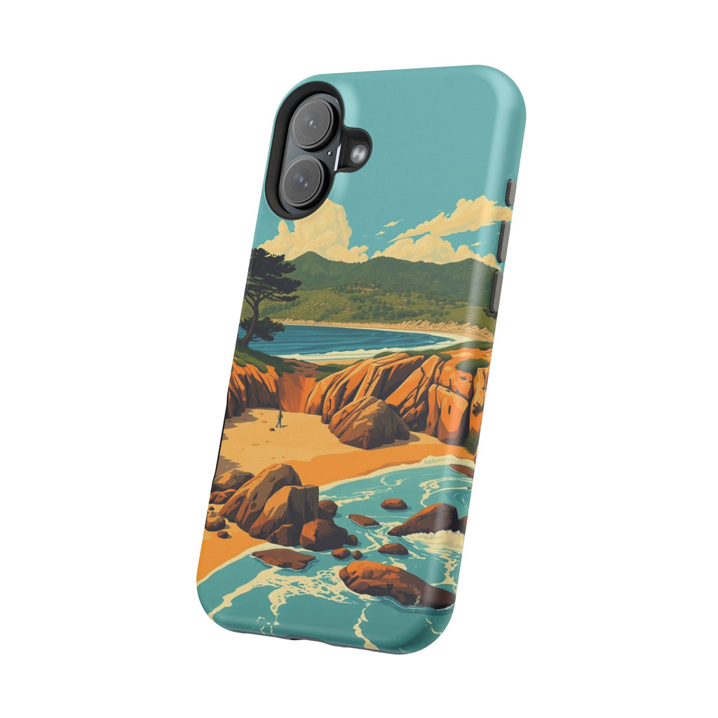 iPhone Pebble Beach Vintage Retro Poster Slim Everyday iPhone Designer · iPhone