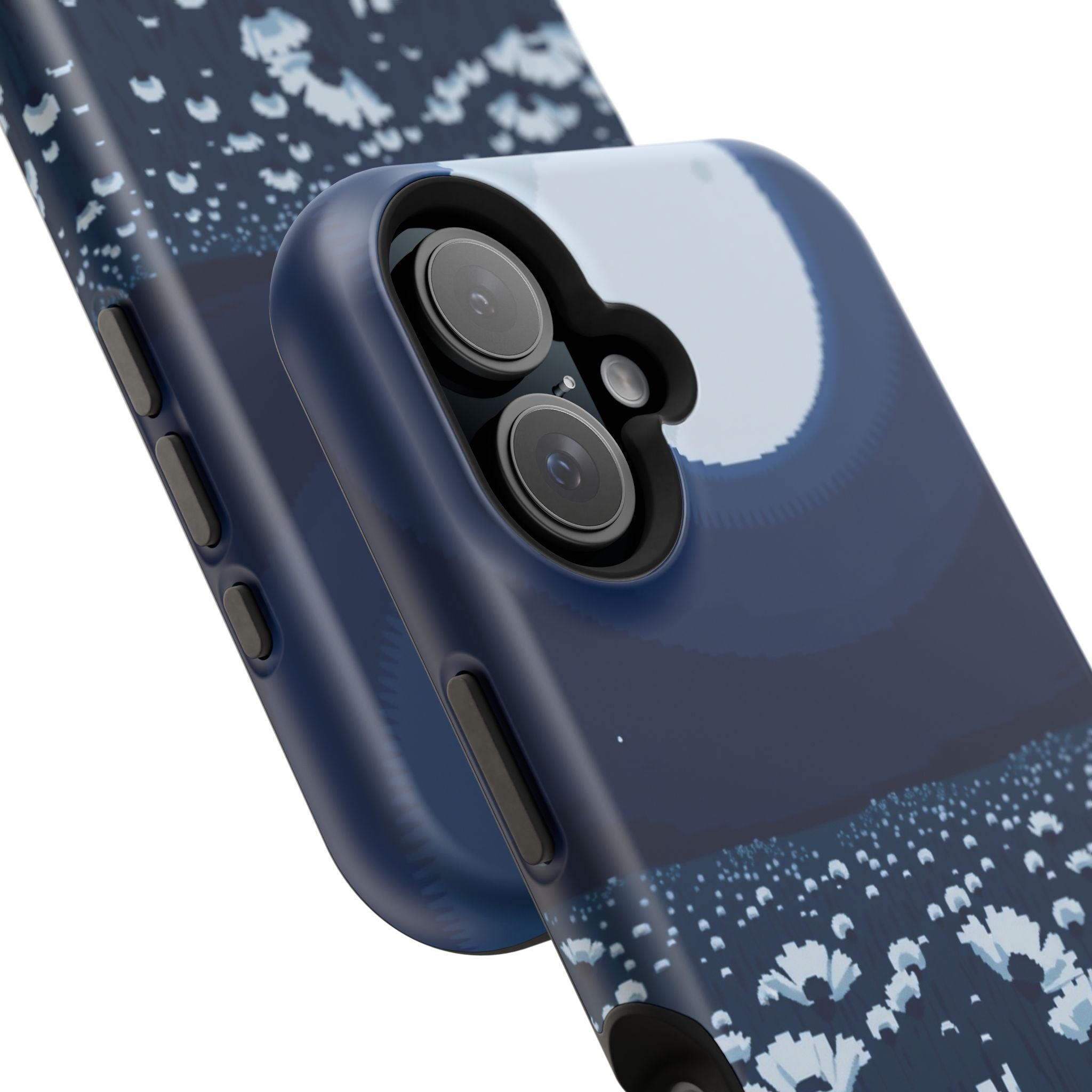 iPhone Poppy Field Pixel Art -Bit Bold Modern Everyday Snap Case · iPhone Case
