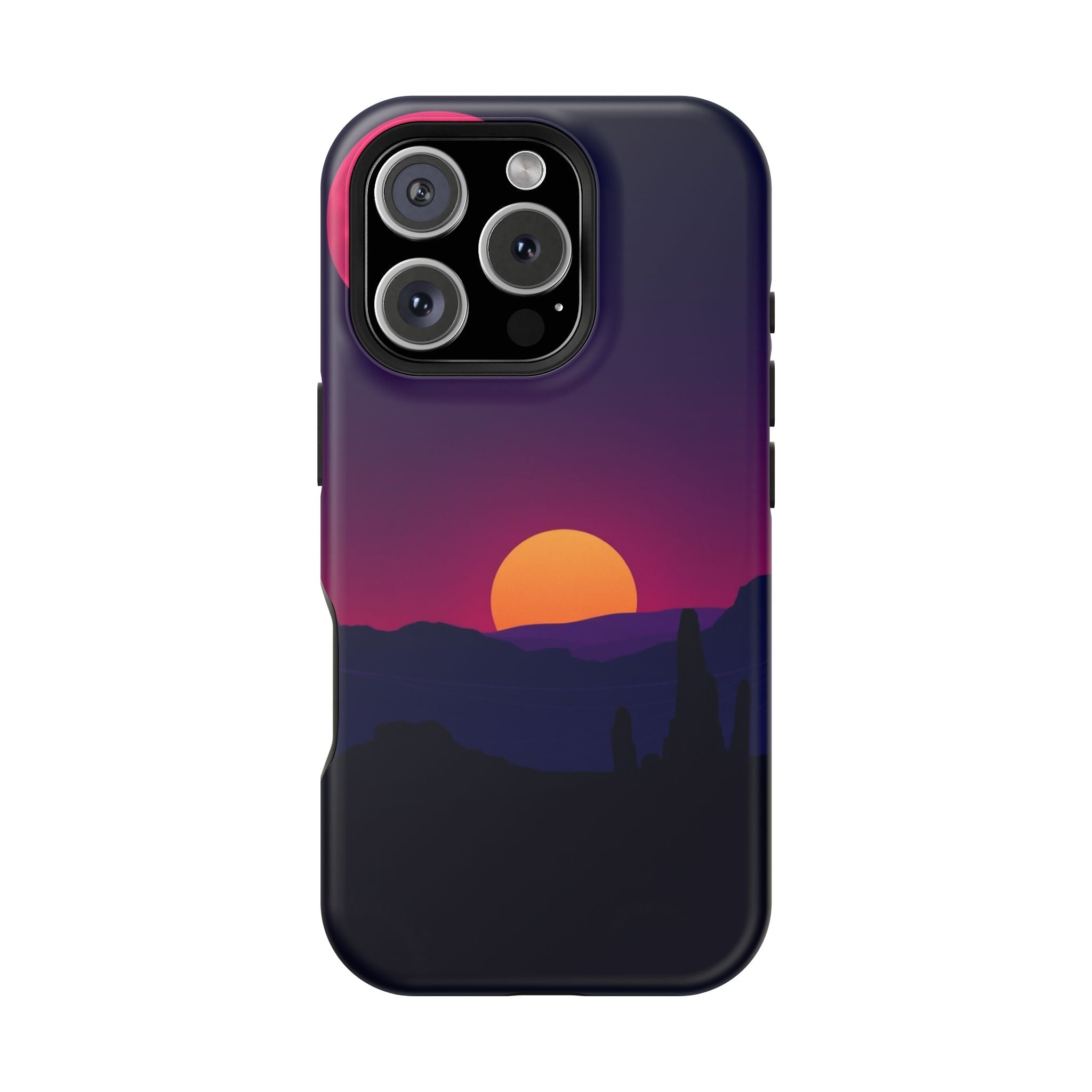 iPhone Mesa Sunset Bold Art 18 Slim Everyday Designer Case · iPhone Case