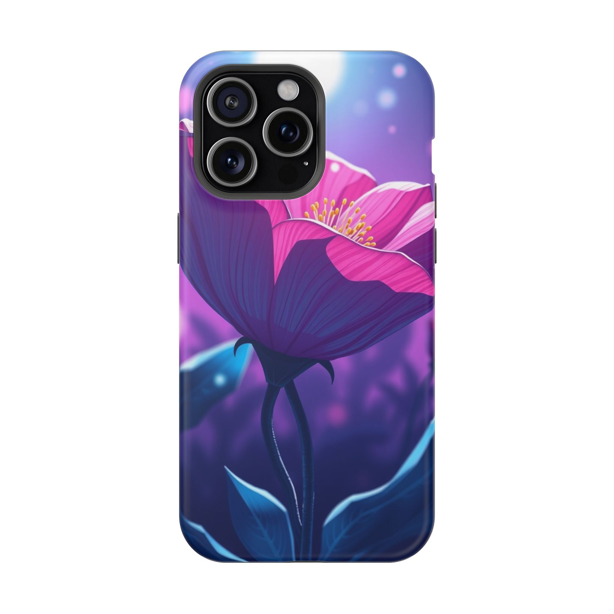 iPhone Night Bloomer Pastel Kawaii Bold Modern Everyday Snap Case · iPhone Case