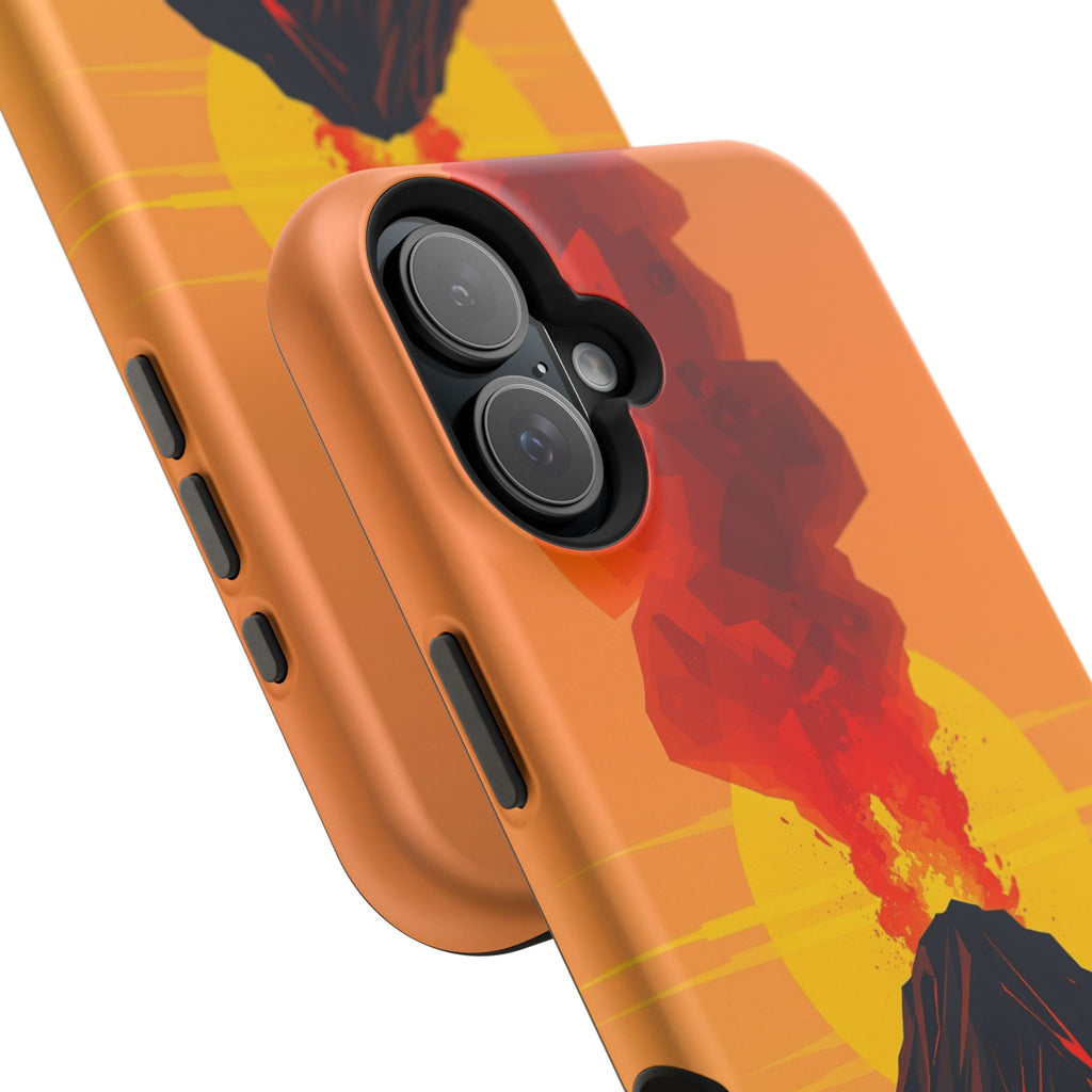 iPhone Vibrant Volcanic Eruption Design Slim Everyday iPhone Designer · iPhone C