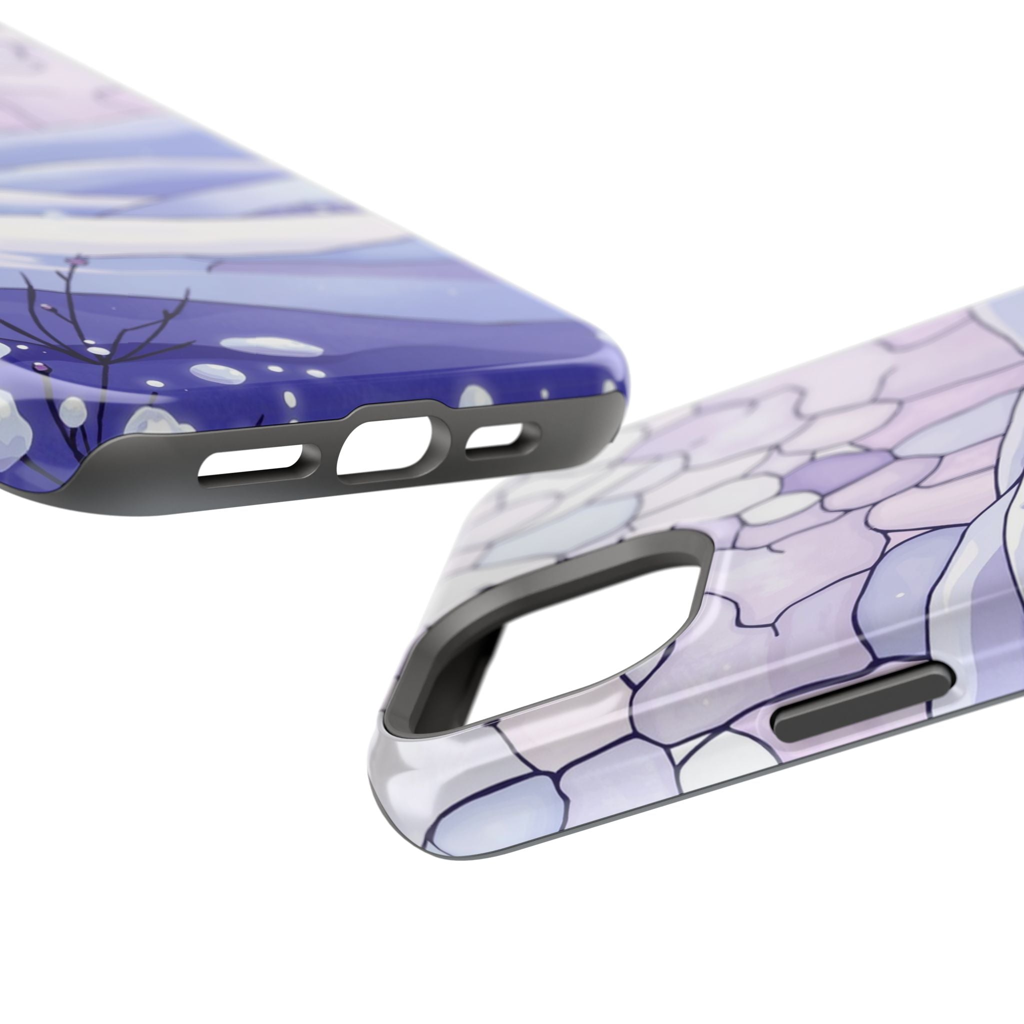 iPhone Snow Field Electric Art 11 Bold Modern Everyday Snap Case · iPhone Case