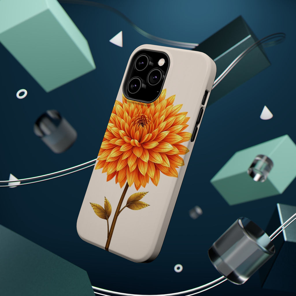 iPhone Chrysanthemum Classic Gold Foil Luxury Slim iPhone Everyday · iPhone Case