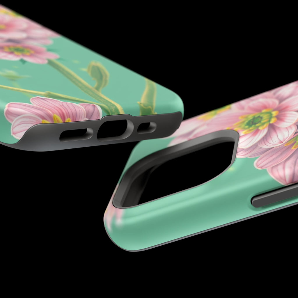 iPhone Vibrant Ranunculus Stack Design Slim Everyday Designer Case · iPhone Case