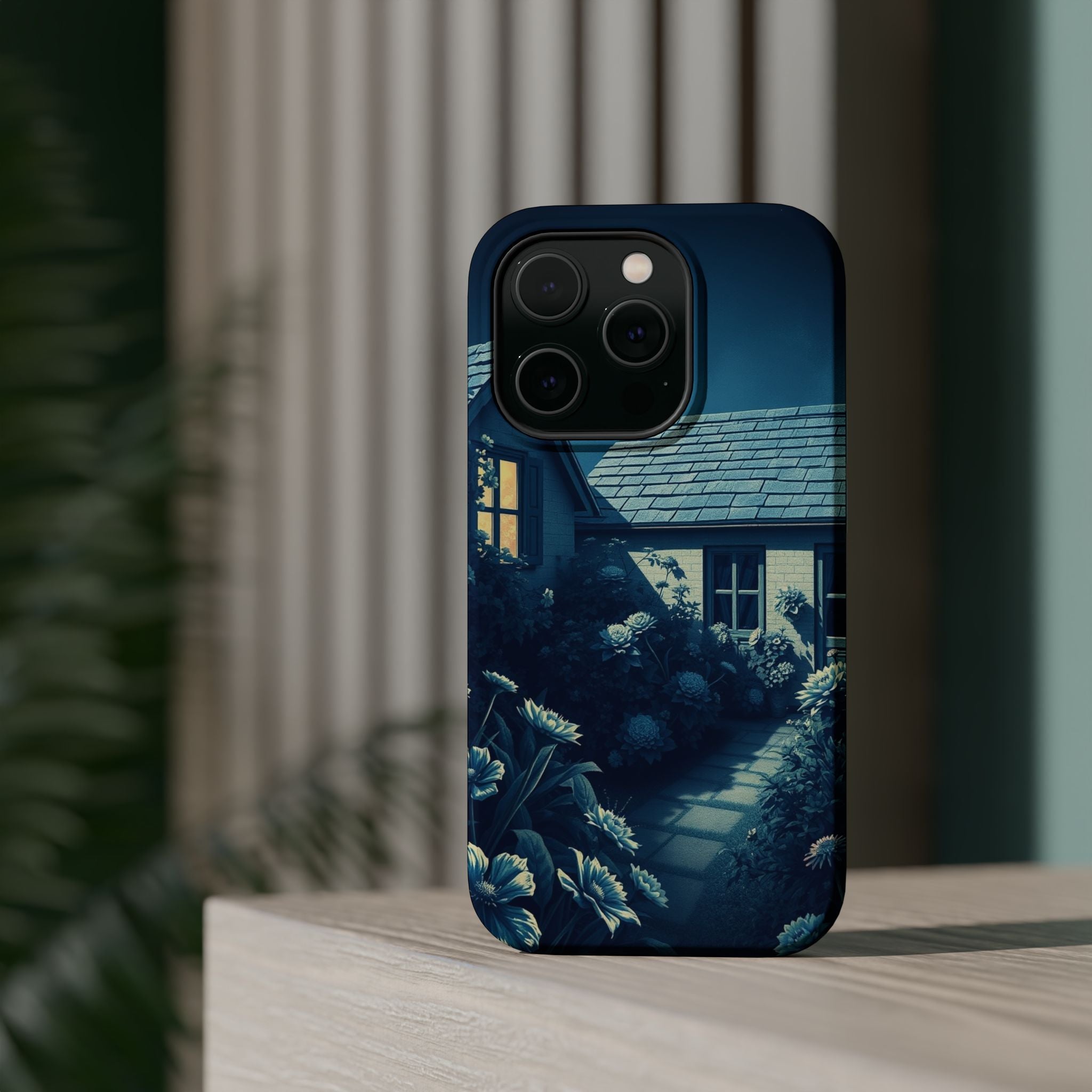 iPhone Cottage Garden Vintage Retro Poster Slim iPhone Everyday · iPhone Case