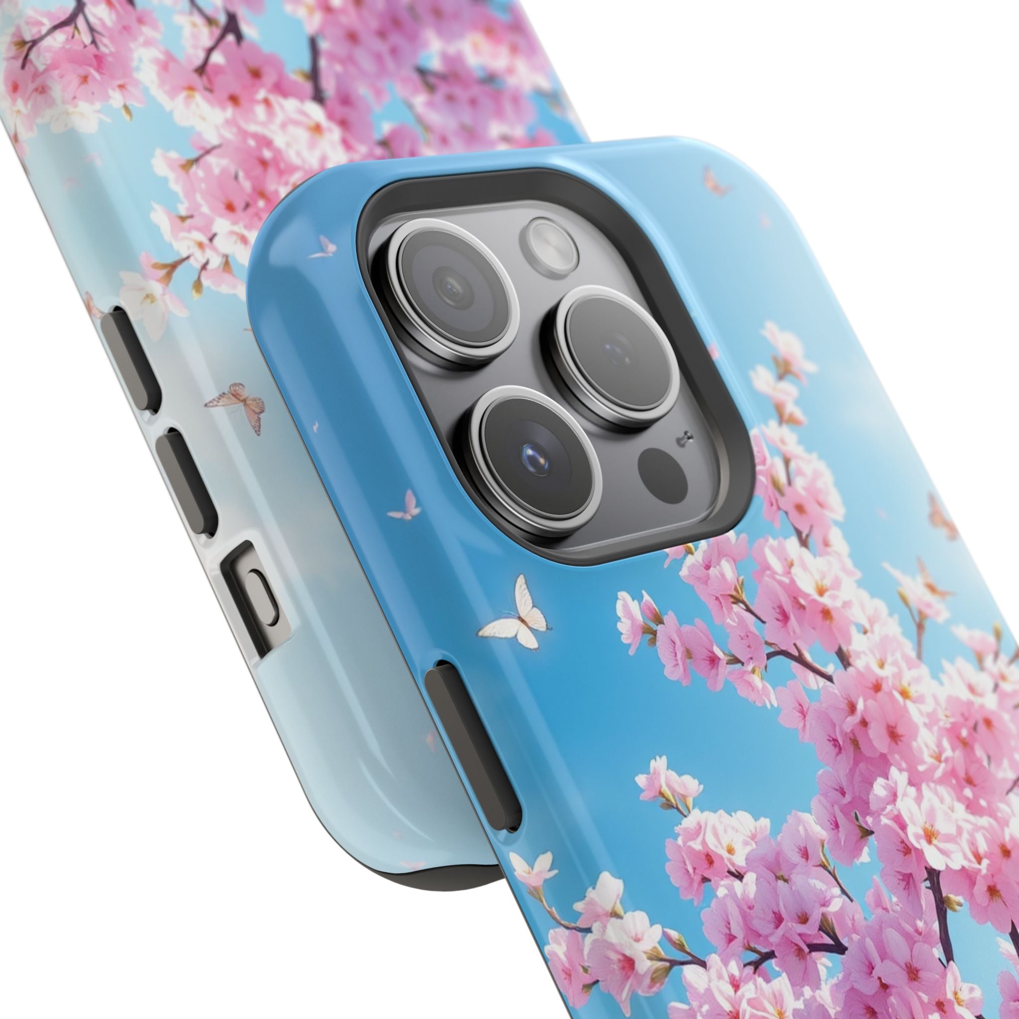 iPhone Cherry Blossom Floral Slim Everyday Designer Case · iPhone Case