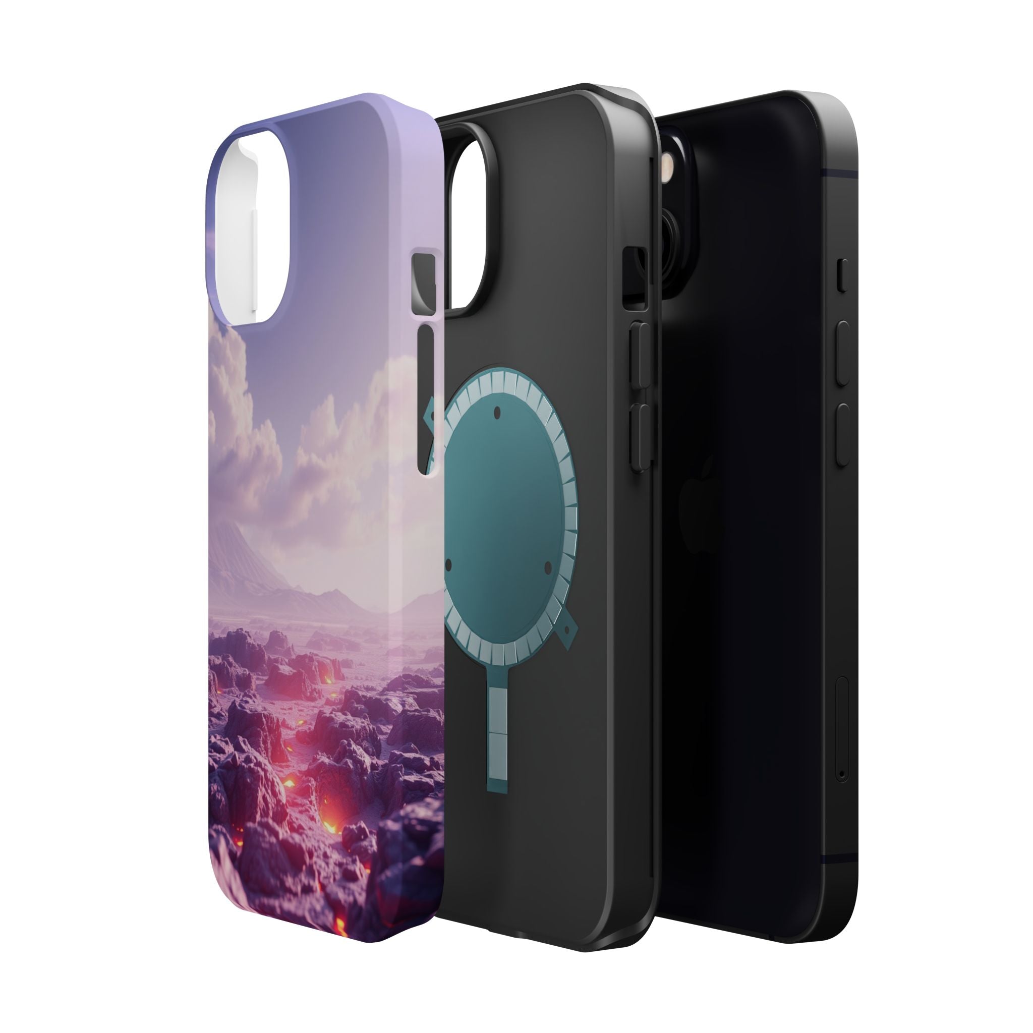 iPhone Lava Field Cinematic Art Slim Everyday Designer Case · iPhone Case