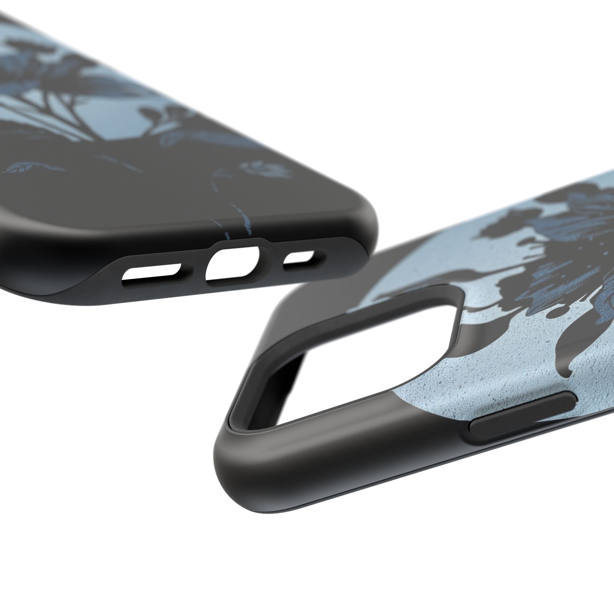 iPhone Radiant Floral Silhouette Design Slim Everyday Designer Case · iPhone Cas