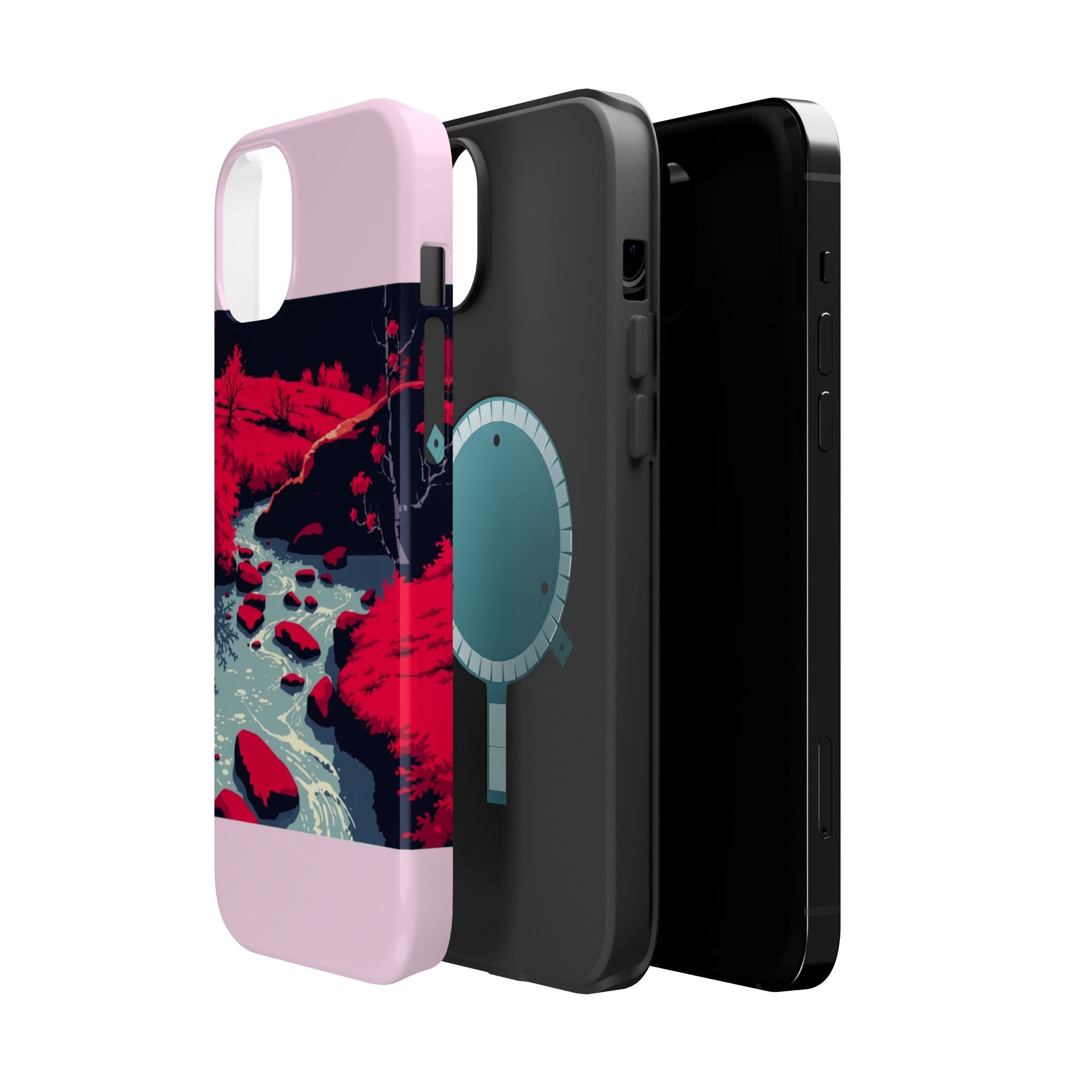 iPhone Spring Creek Cinematic Art 13 Slim Everyday Designer Case · iPhone Case