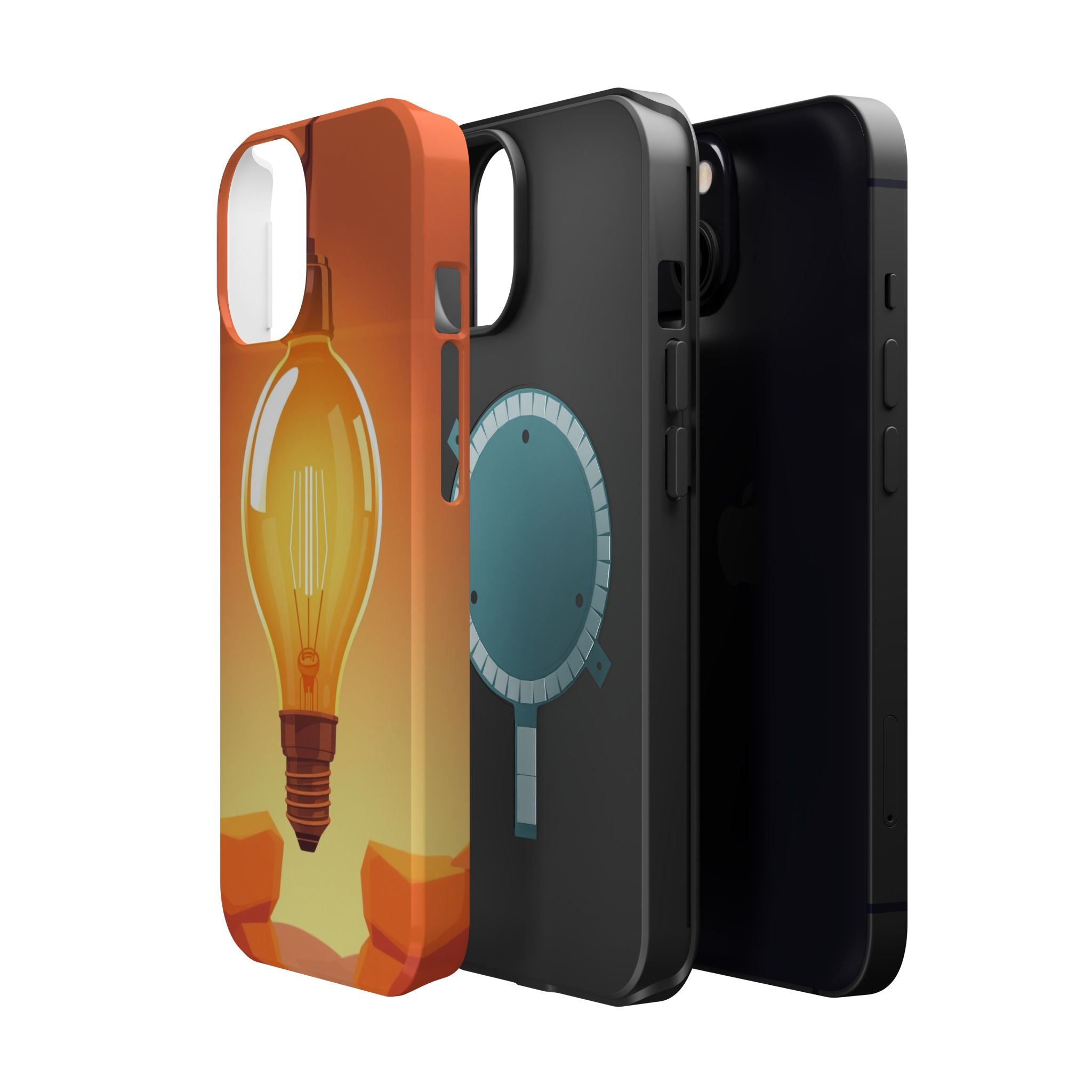 iPhone Edison Bulb Warm Enchanted Art Slim Everyday Designer Case · iPhone Case