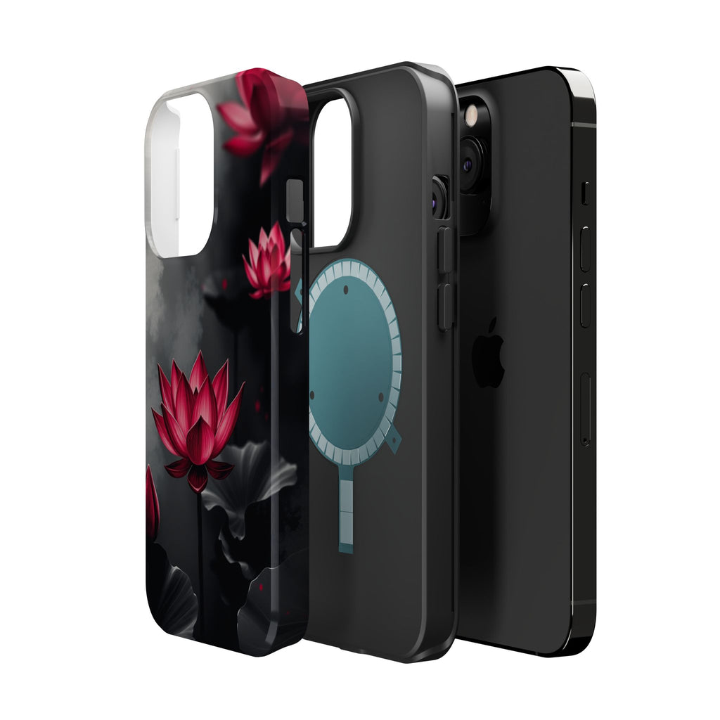 iPhone Lotus Pond Mystic Art 15 Slim Everyday Designer Case · iPhone Case