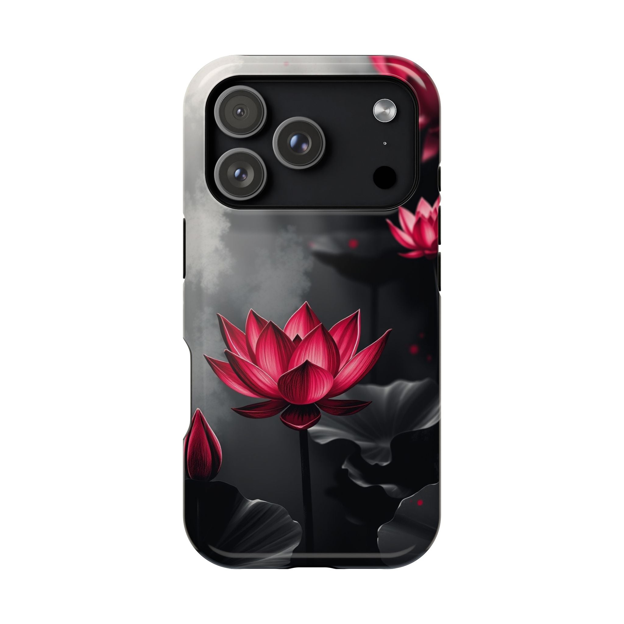 iPhone Lotus Pond Mystic Art 15 Slim Everyday Designer Case · iPhone Case