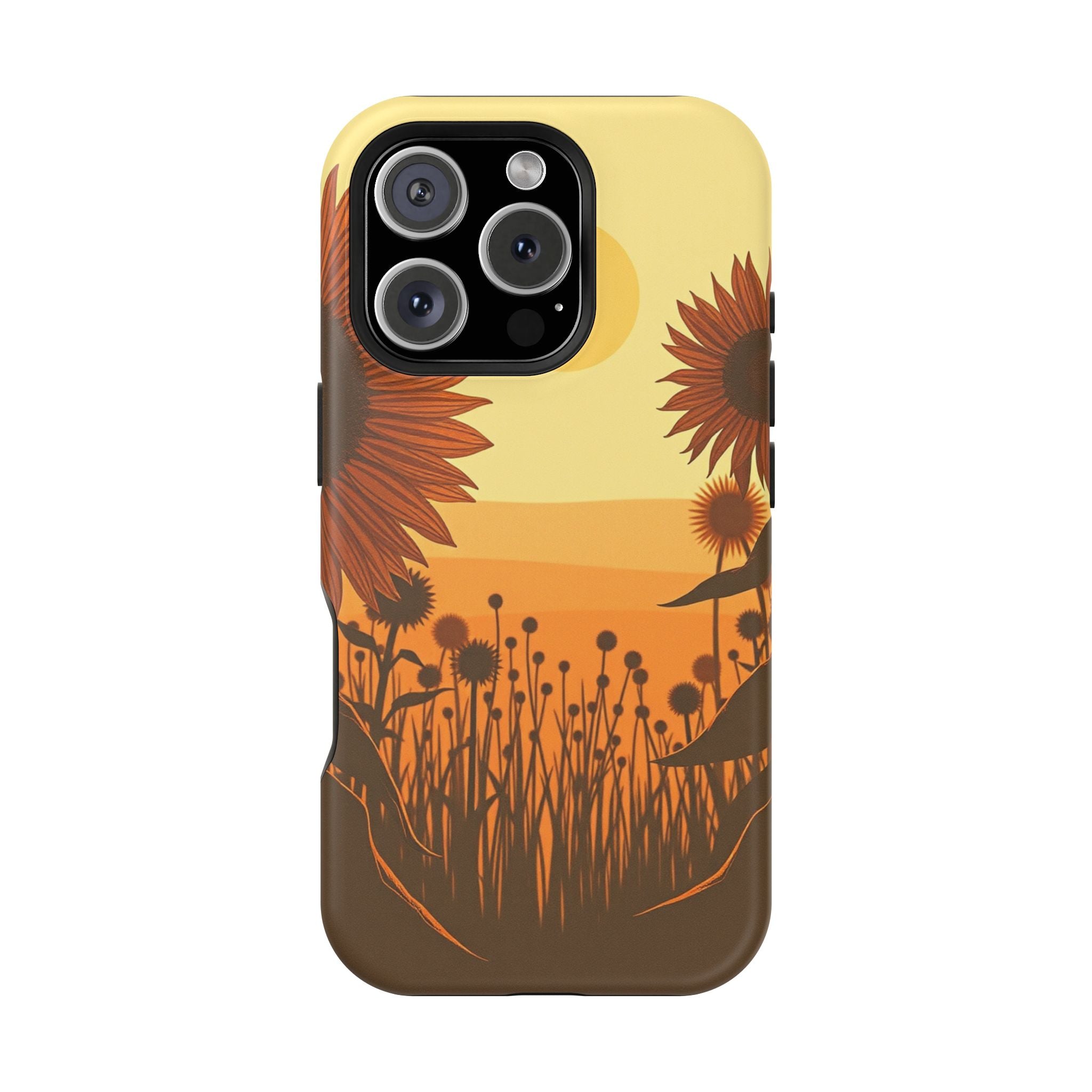 iPhone Serene Sunflower Prairie Design Slim Everyday Designer Case · iPhone Case