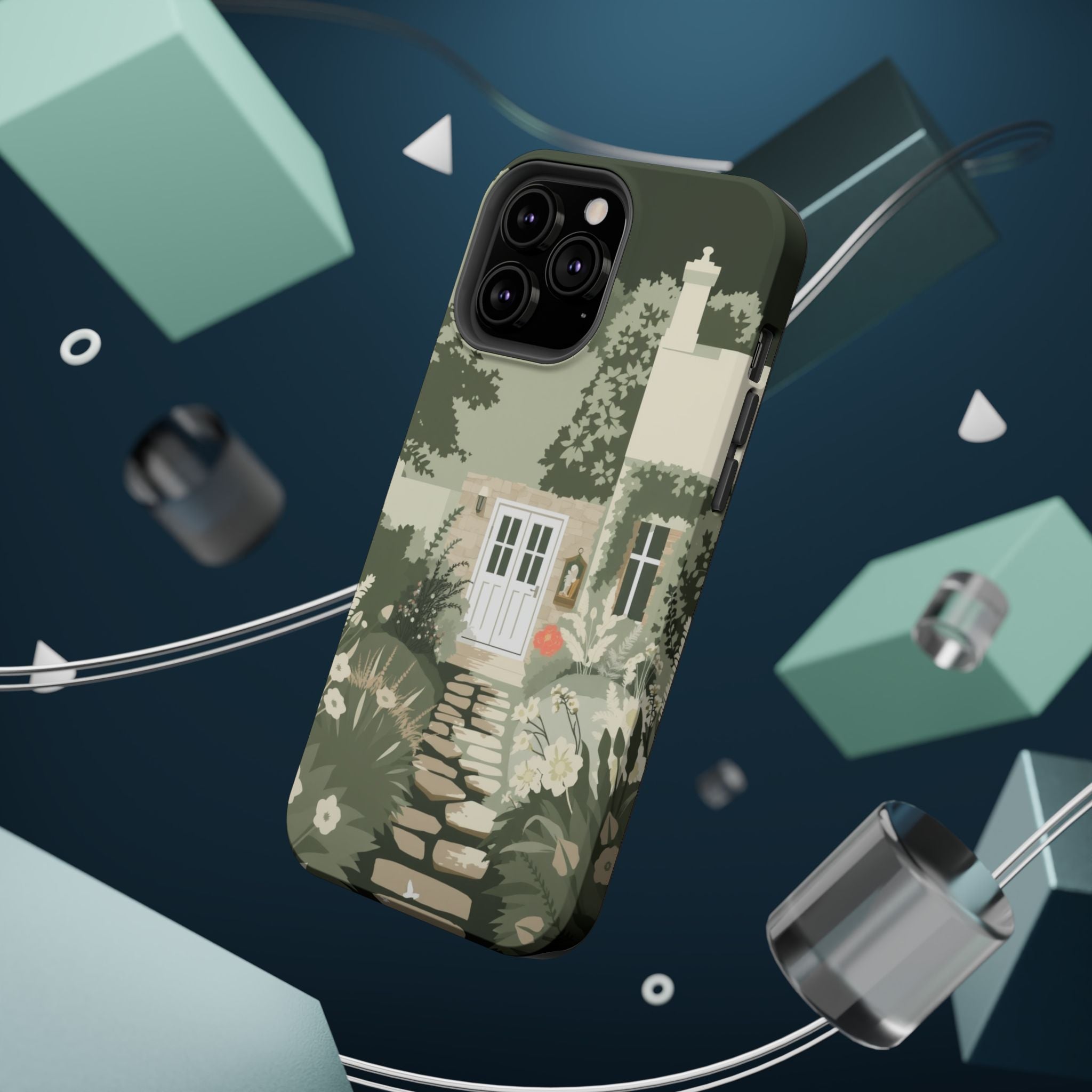 iPhone Cottage Garden Abstract Geometric Slim Everyday iPhone Designer · iPhone