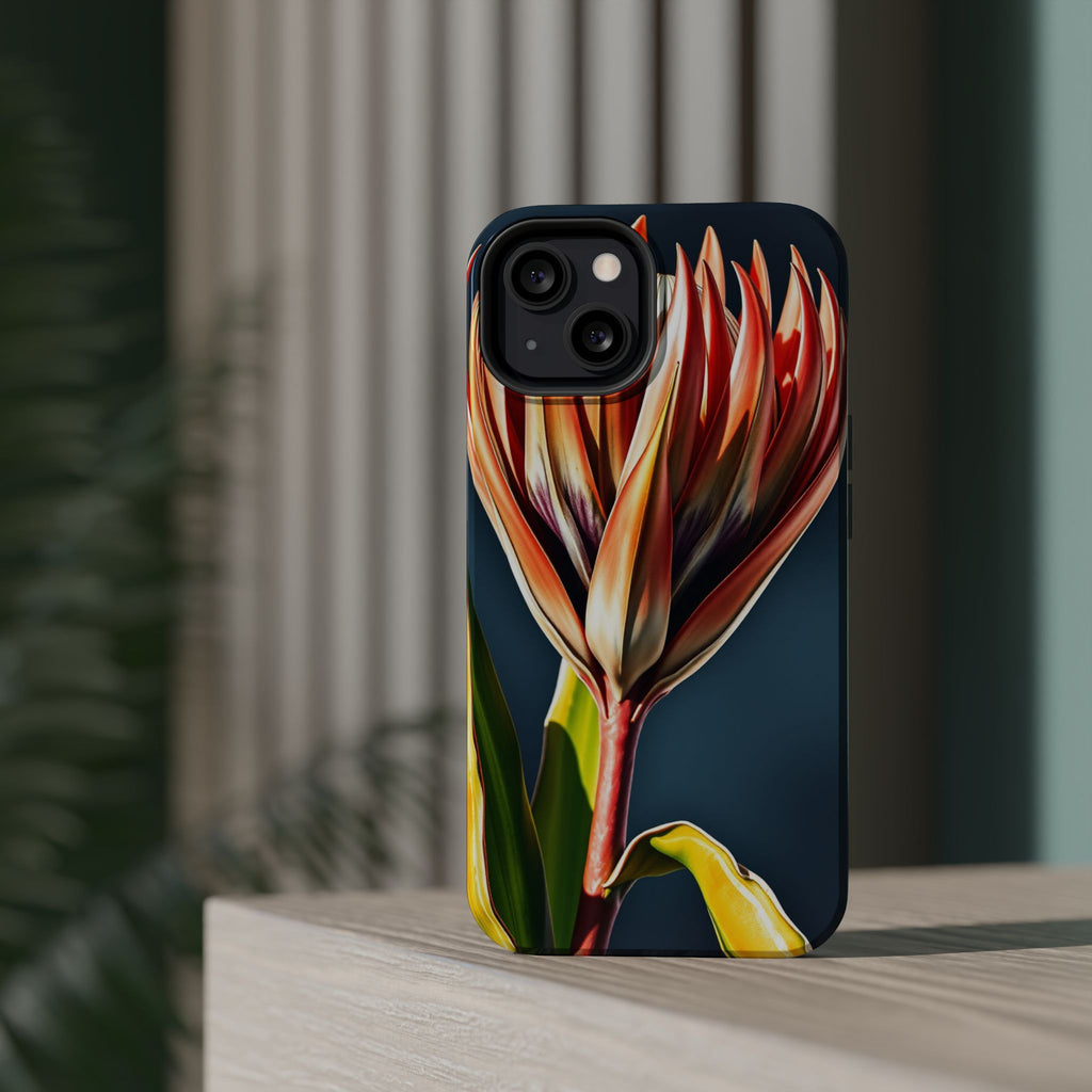 iPhone Protea Bold Vibrant Watercolor Slim Snap Case Ga · iPhone Case