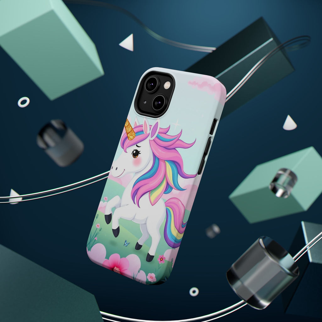 iPhone Rainbow Unicorn Kids Fun Soft iPhone Phone Case Gift Finish · iPhone Case