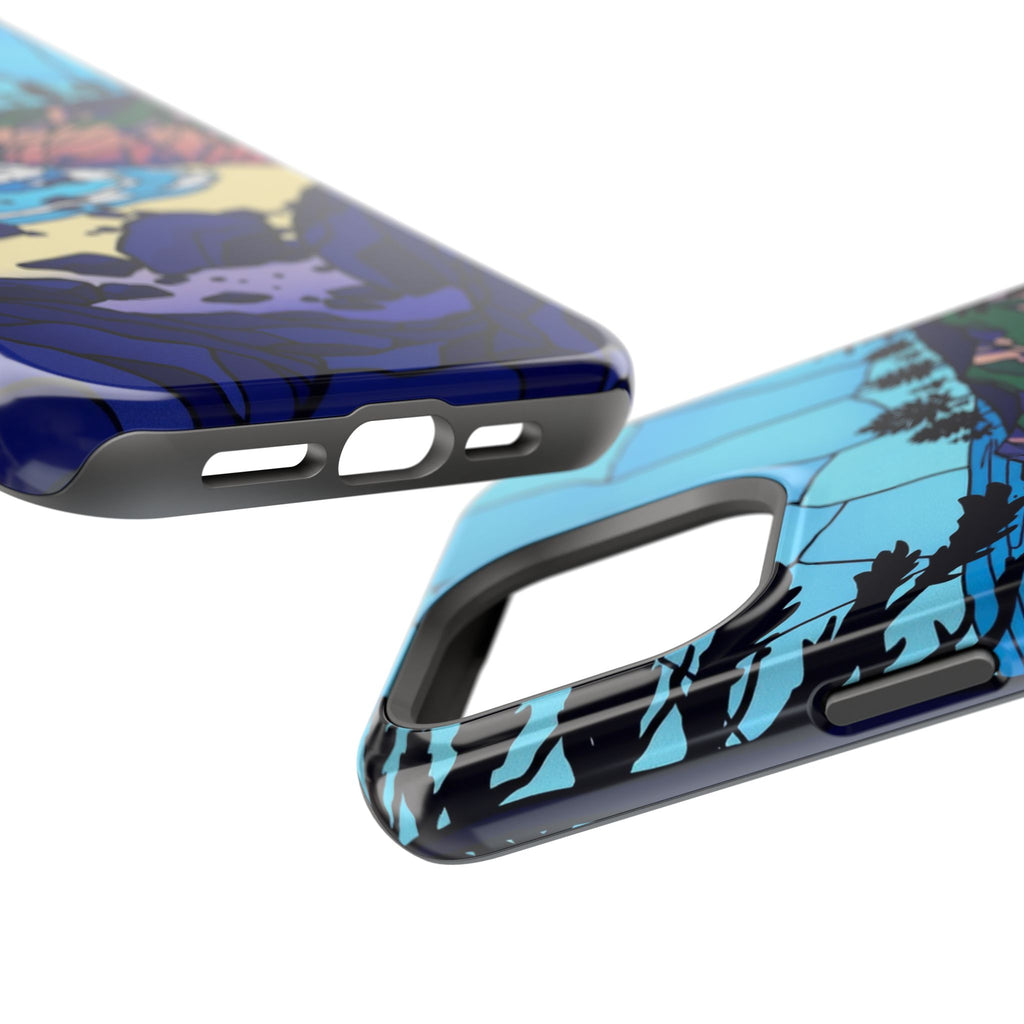 iPhone Indigo And Violet Pebble Beach Slim Everyday iPhone 11 Designer · iPhone