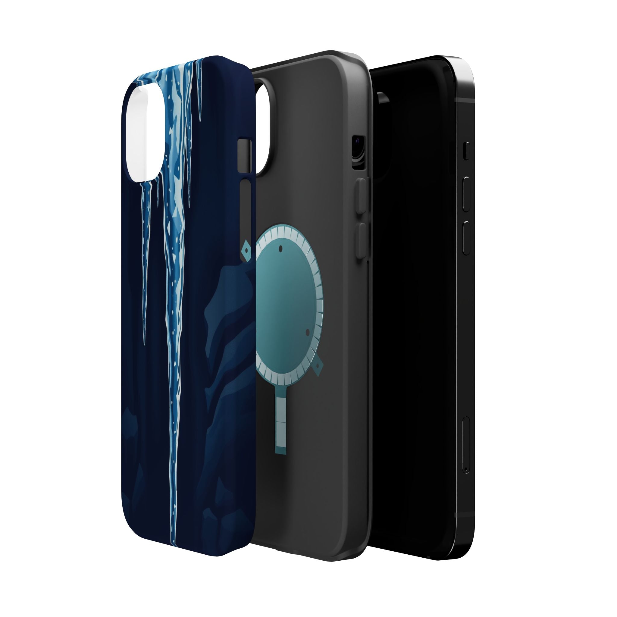iPhone Vibrant Icicle Formation Design Slim Everyday Designer Case · iPhone Case