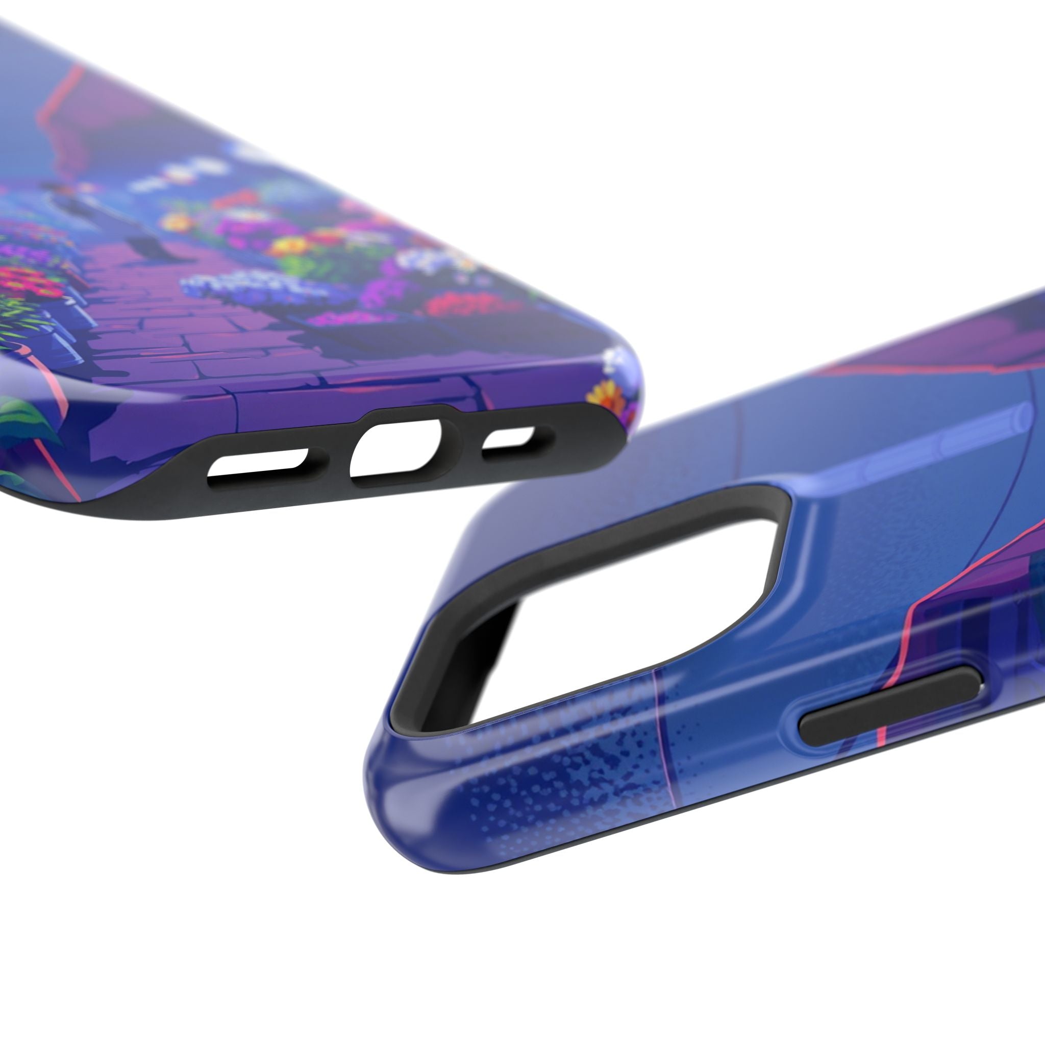 iPhone Flower Market Electric Art Bold Modern Everyday Snap Case · iPhone Case
