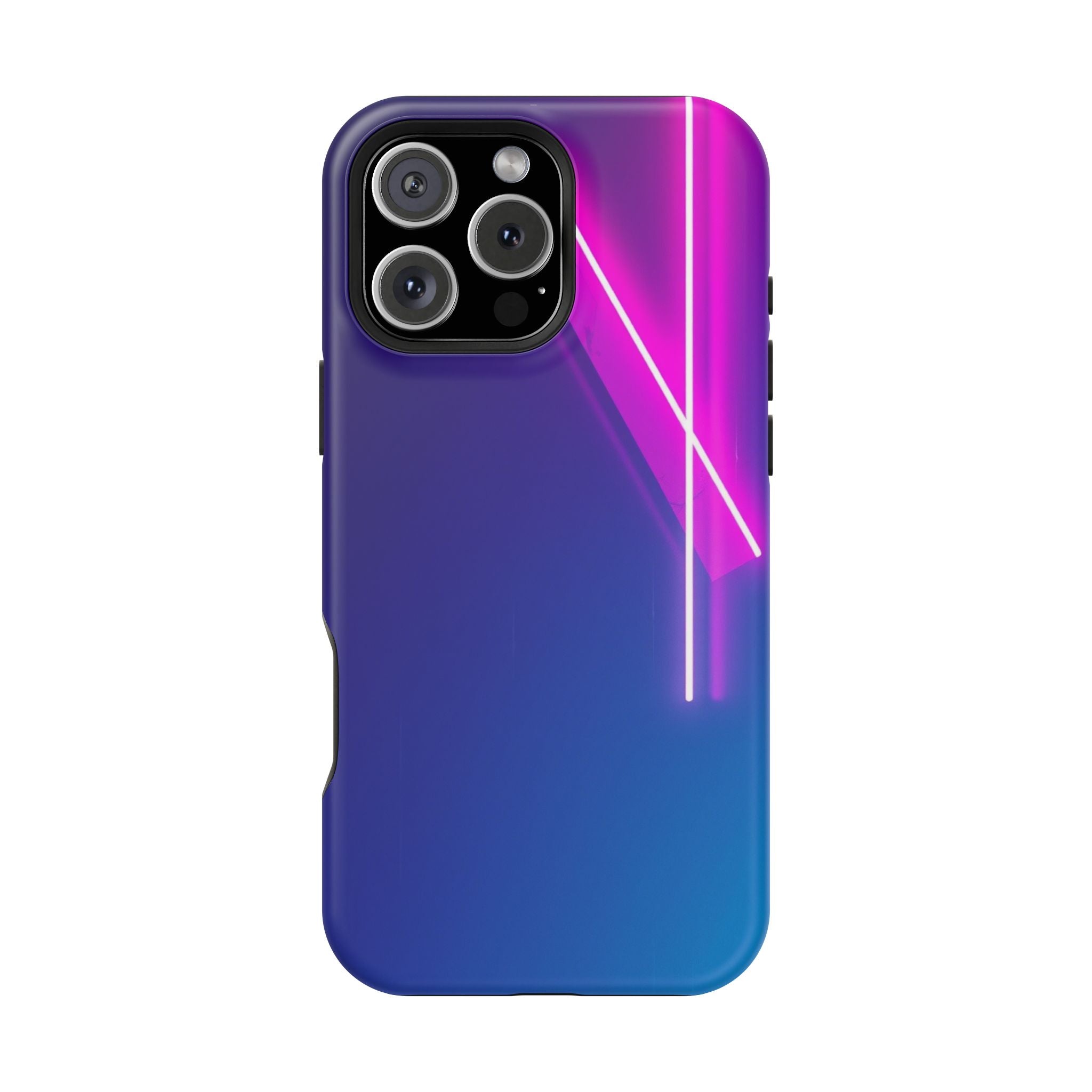 iPhone 1990s Geometric Neon Electric Art Slim Everyday Designer Case · iPhone Ca