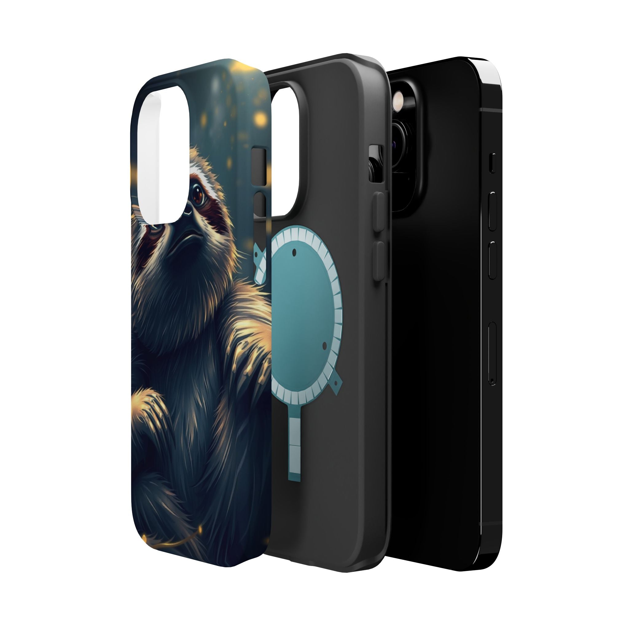 iPhone Vibrant Cozy Sloth Mode Design Slim Everyday Designer Case · iPhone Case