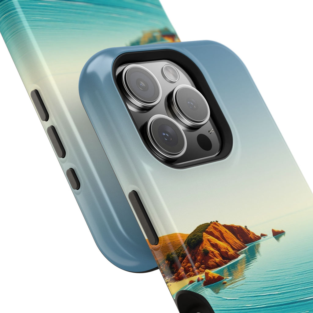 iPhone Mustard And Rust Pebble Beach Slim Everyday iPhone 14 Designer · iPhone C