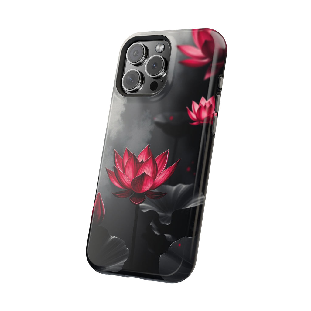 iPhone Lotus Pond Mystic Art 15 Slim Everyday Designer Case · iPhone Case