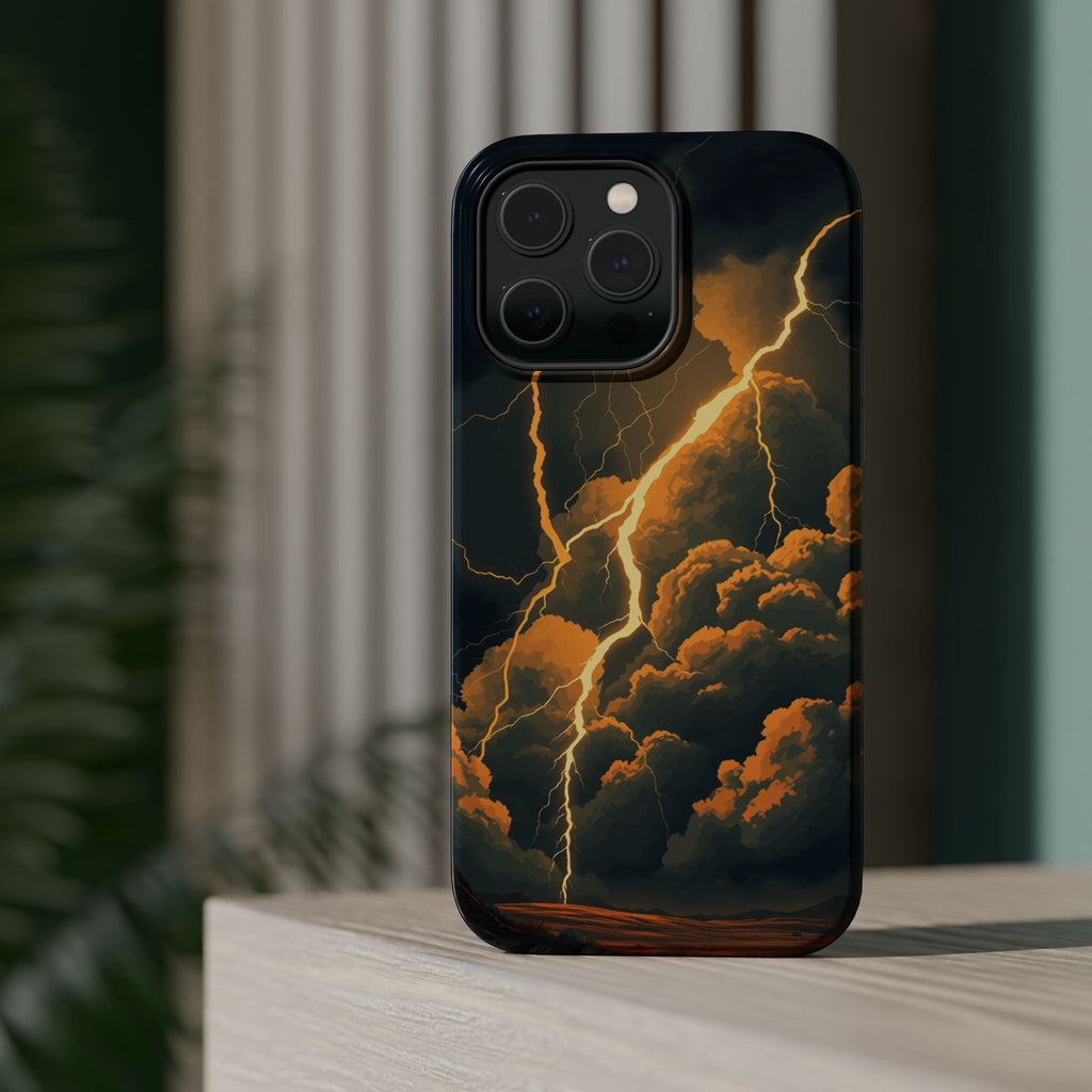 iPhone Vibrant Thunderstorm Sky Design Slim Everyday iPhone 18 Designer · iPhone