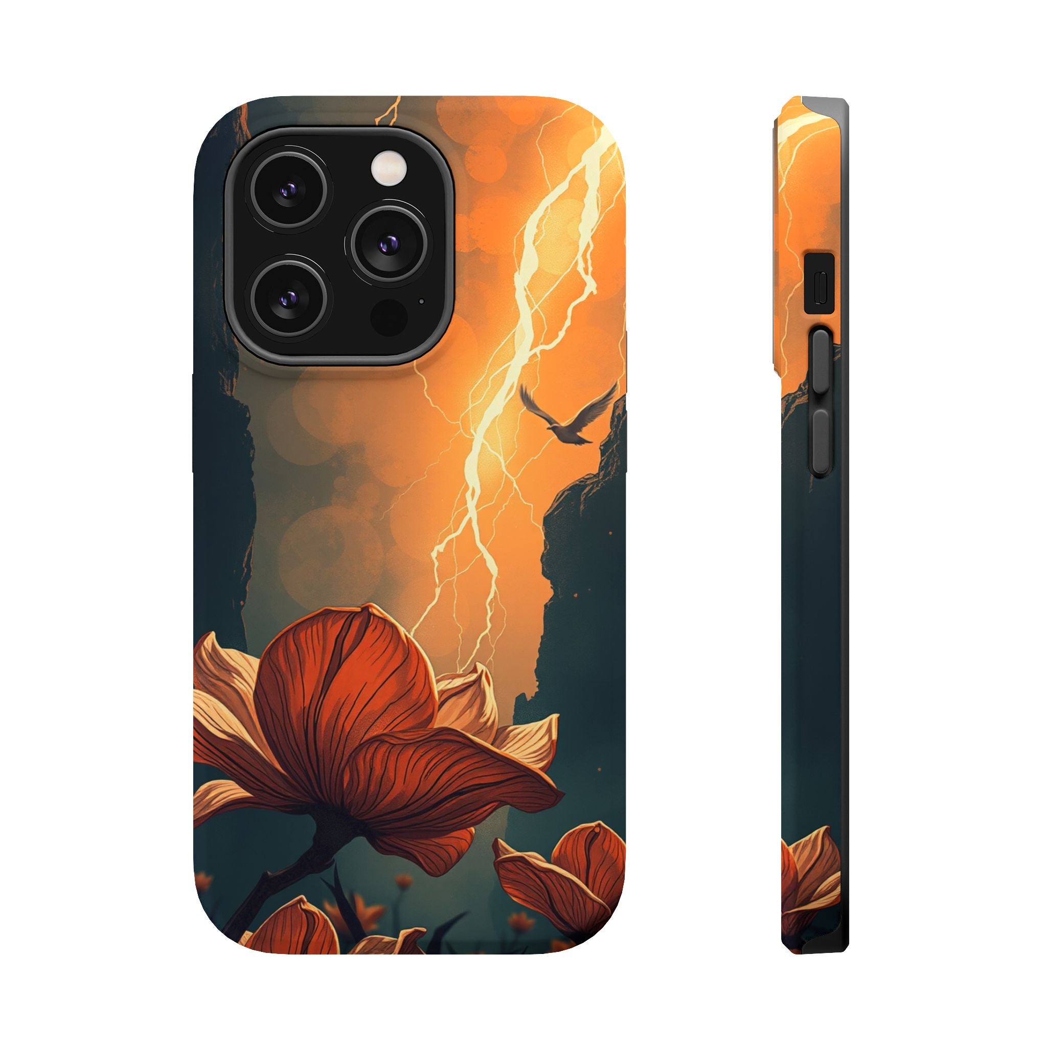 iPhone Vibrant Petal Storm Design Bold Modern Everyday Snap Case · iPhone Case