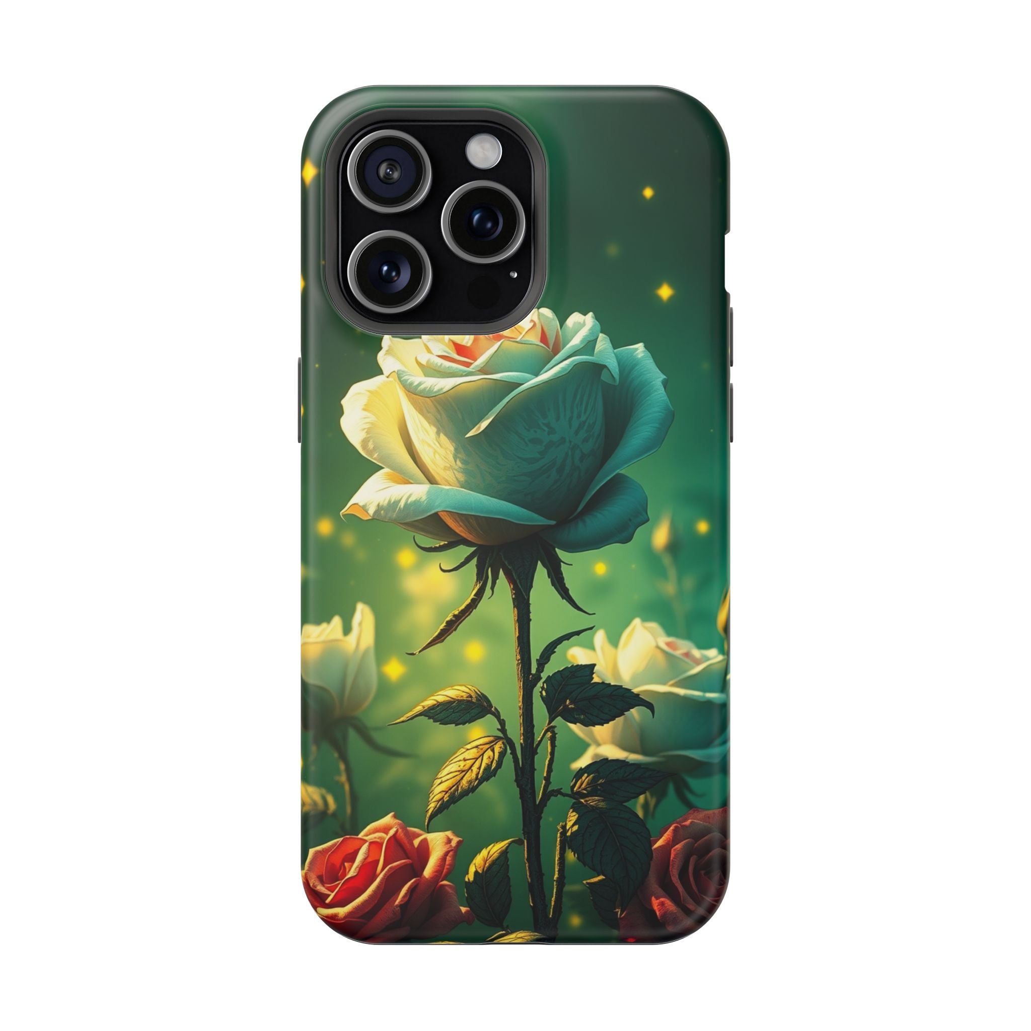 iPhone Earthy Rose Garden Design Bold Modern Everyday Snap Case · iPhone Case