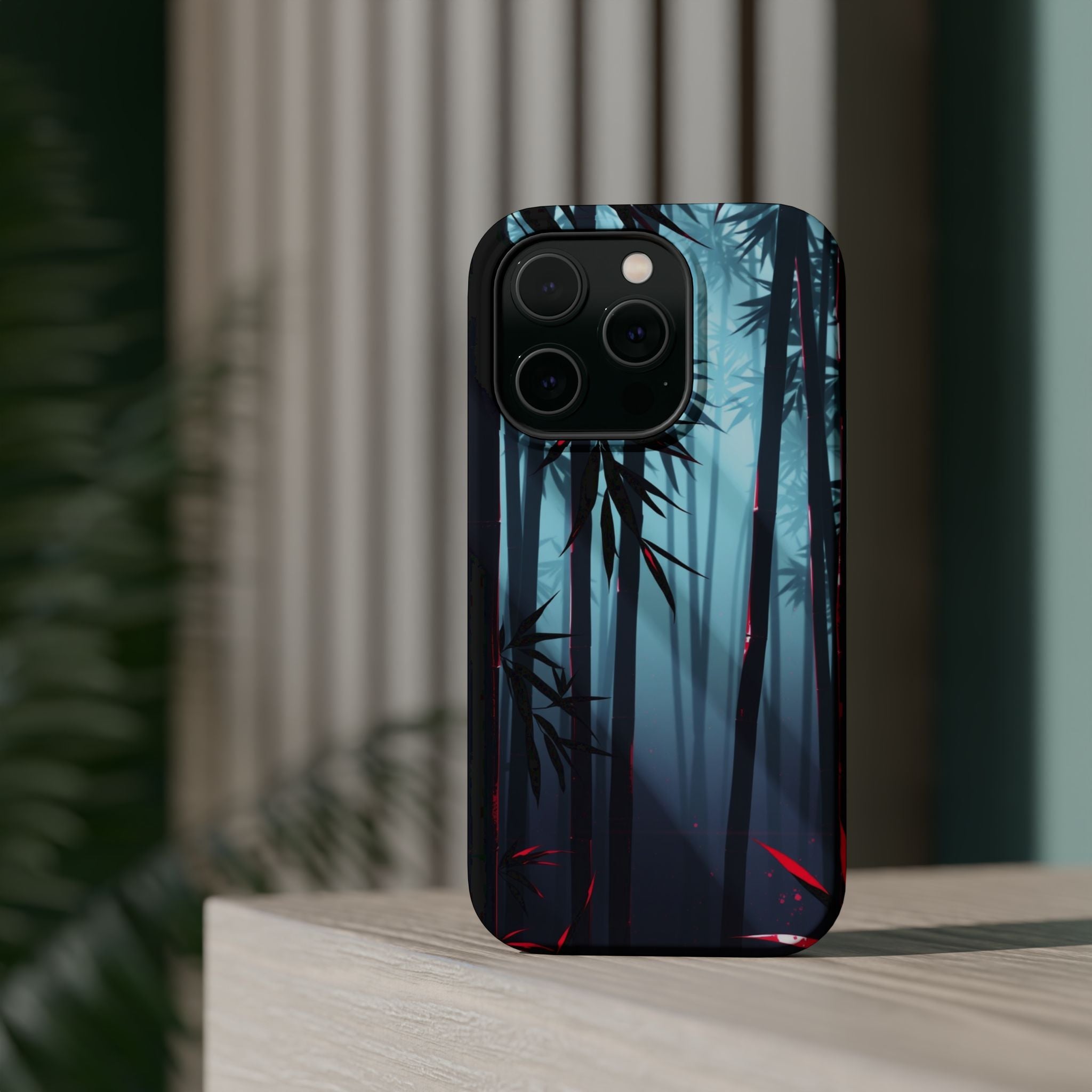 iPhone Bamboo Grove Holographic Iridescent Slim iPhone Everyday · iPhone Case