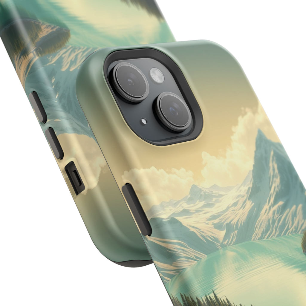 iPhone Glacier Lake Bold Art Slim Everyday Designer Case · iPhone Case