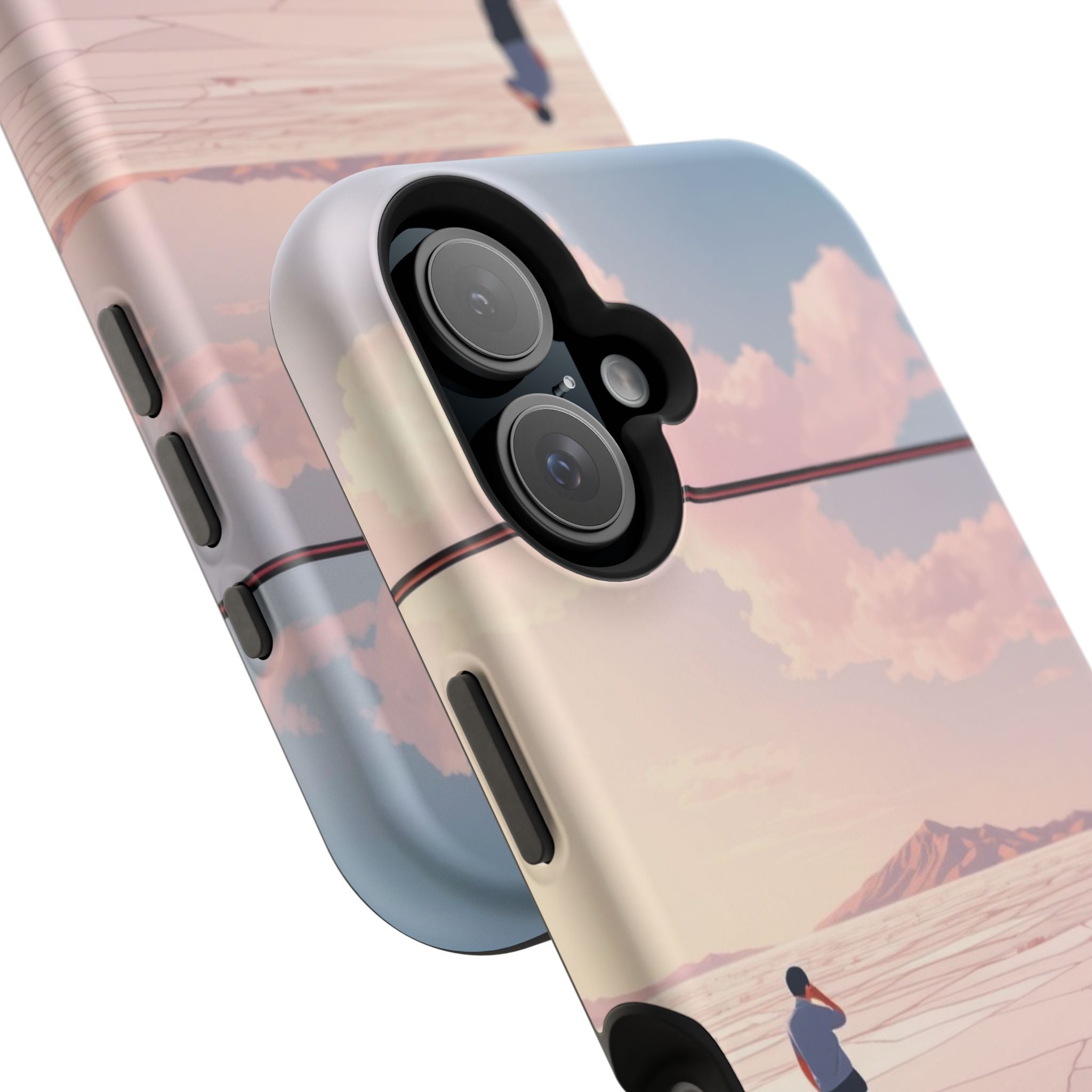 iPhone Salt Flat Mirror Stained Glass Slim Everyday Designer Case · iPhone Case