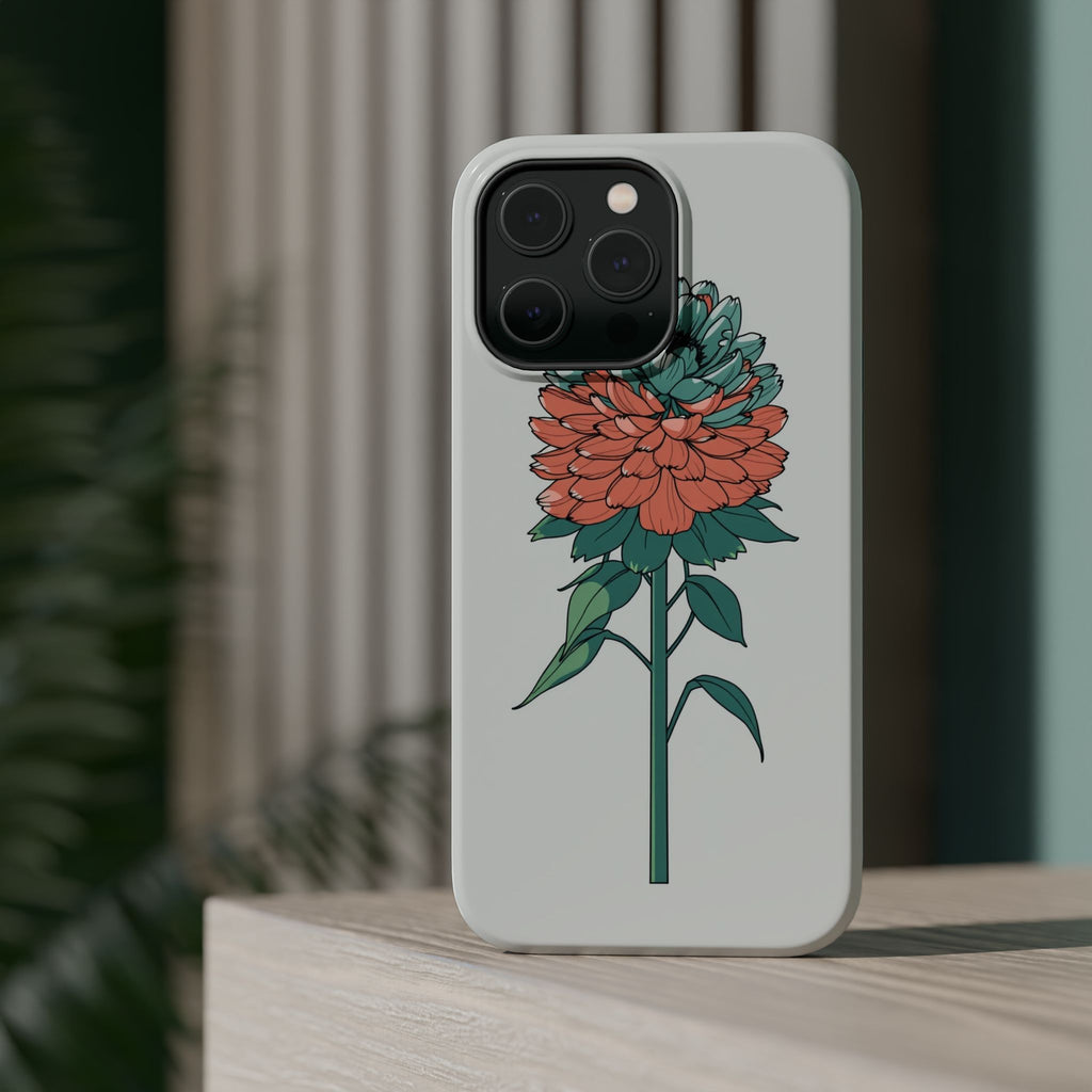 iPhone Serene Ranunculus Stack Design Slim Everyday Designer Case · iPhone Case