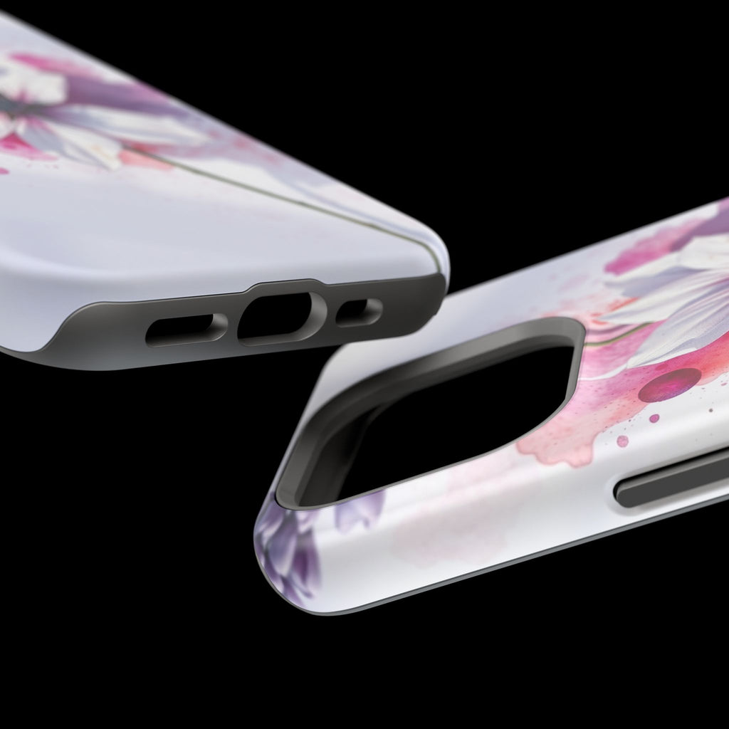 iPhone Floral Watercolor Splash Bold Art Slim Everyday iPhone 15 · iPhone Case