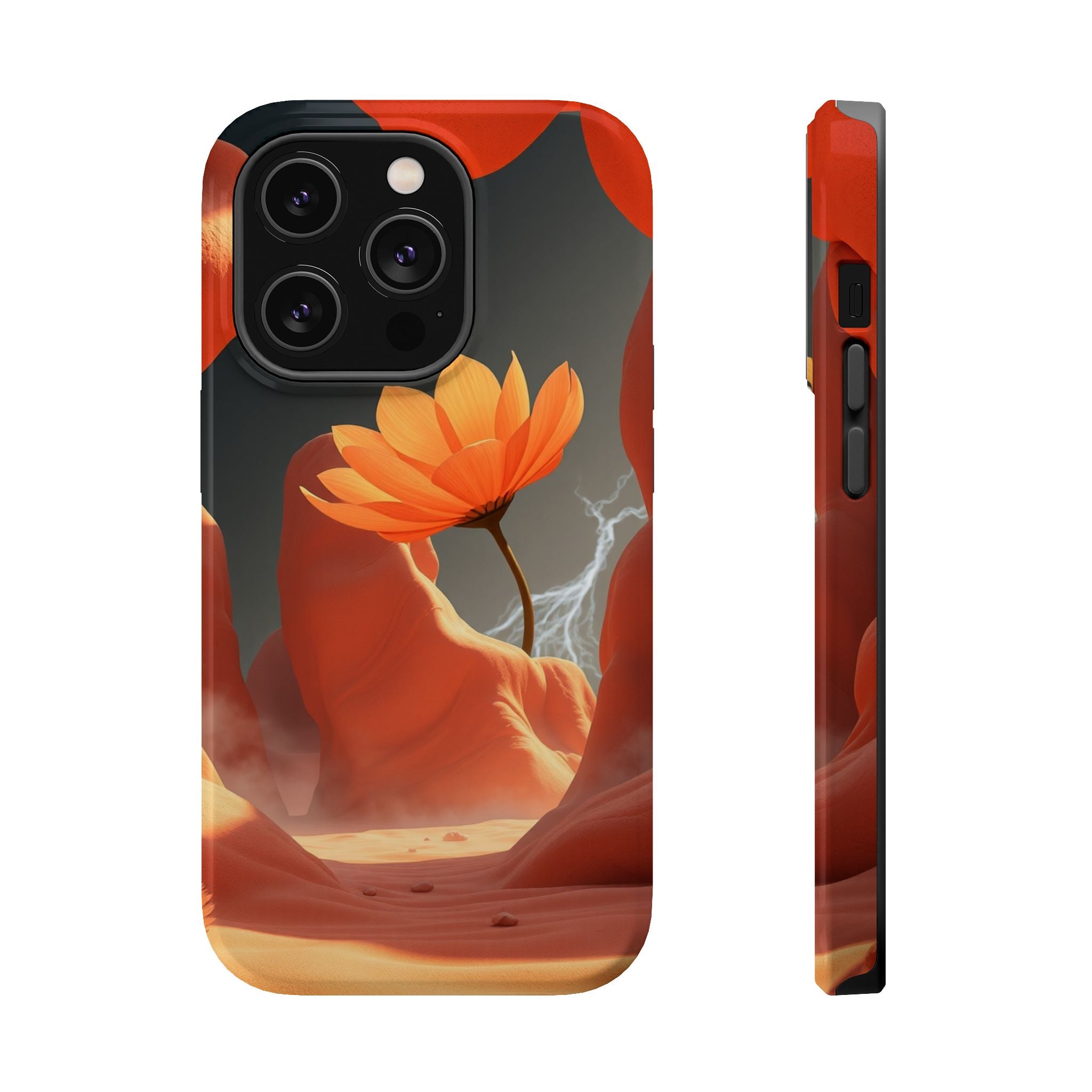 iPhone Vibrant Petal Storm Design Bold Modern Everyday Snap Case · iPhone Case
