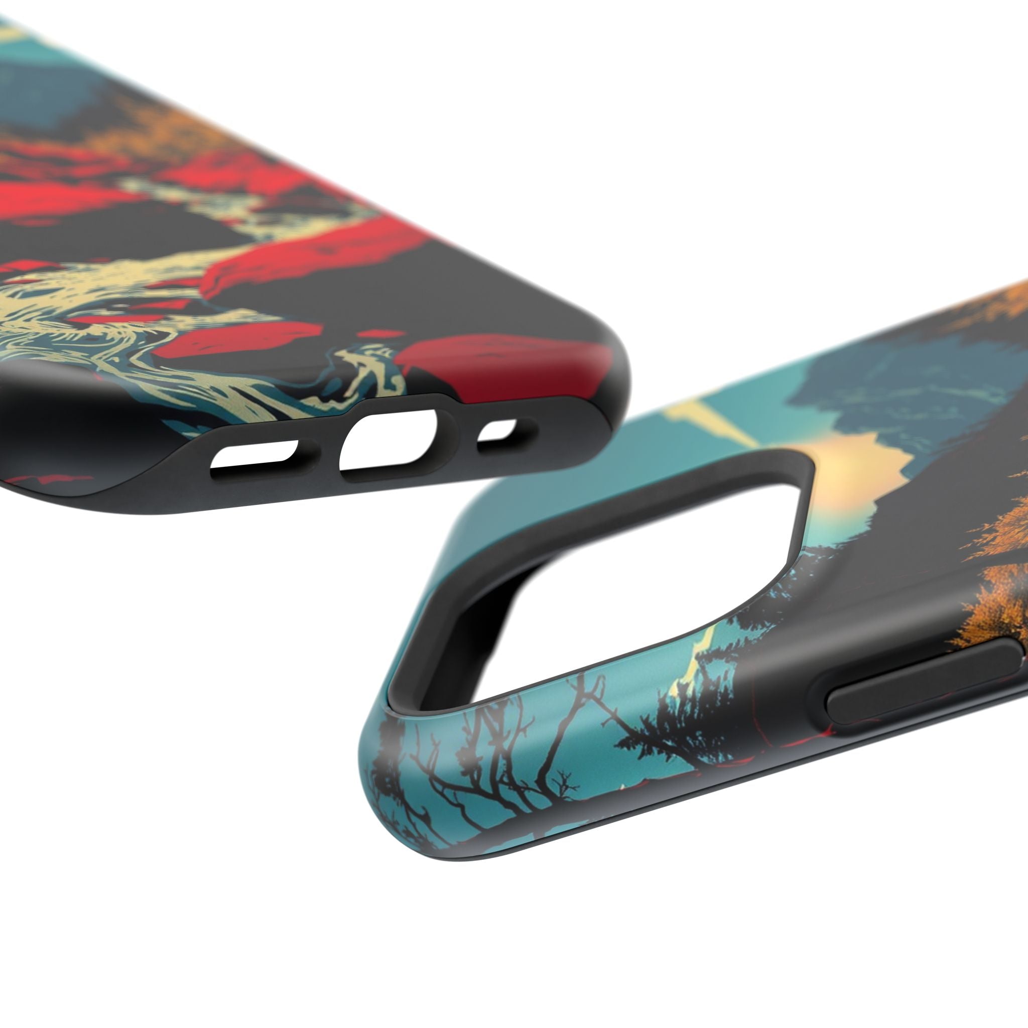 iPhone Earthy Spring Creek Design Bold Modern Everyday Snap Case · iPhone Case