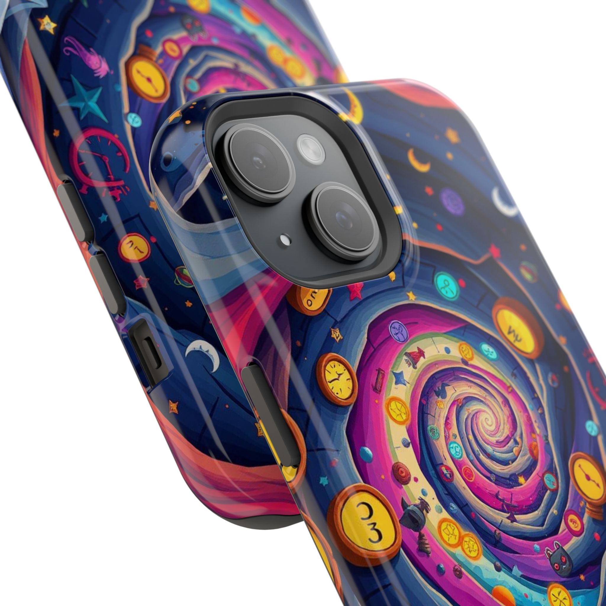 iPhone Time Portal Swirl Kids Fun iPhone Phone Case Gift Clean Minimal · iPhone