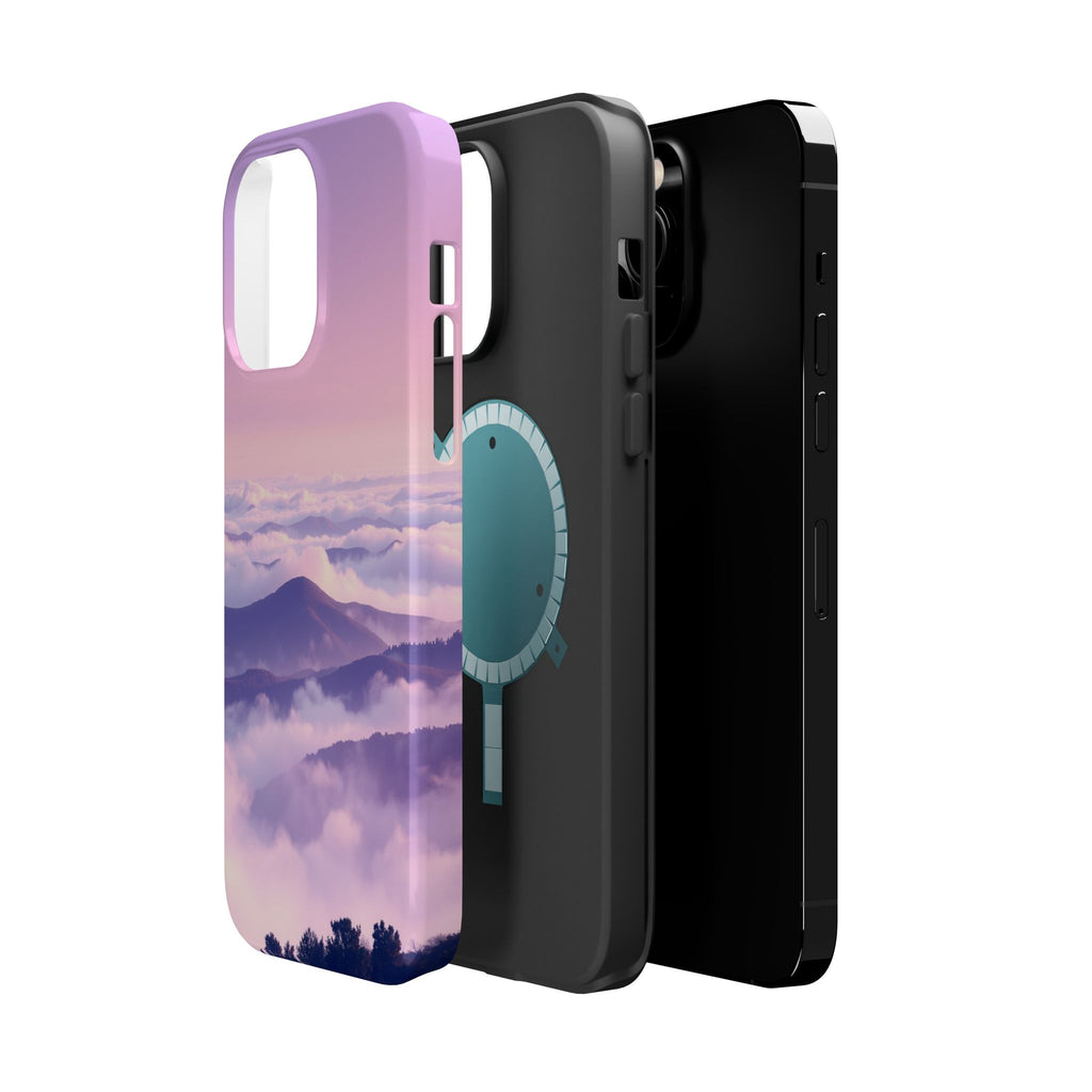 iPhone Fog Rolling Over Hills Electric Art Slim iPhone Everyday · iPhone Case