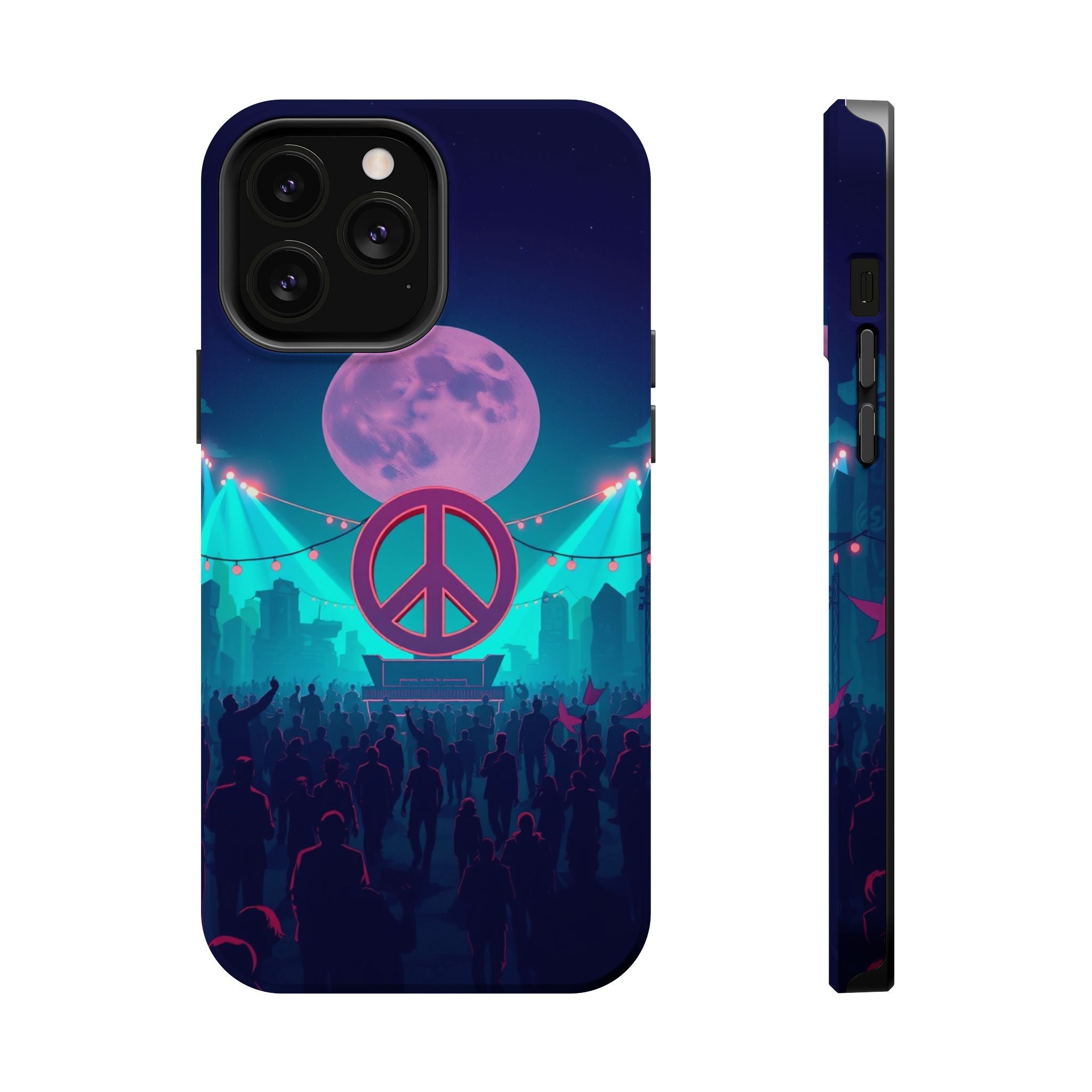 iPhone Woodstock Peace Mystic Art Bold Modern Everyday Snap Case · iPhone Case