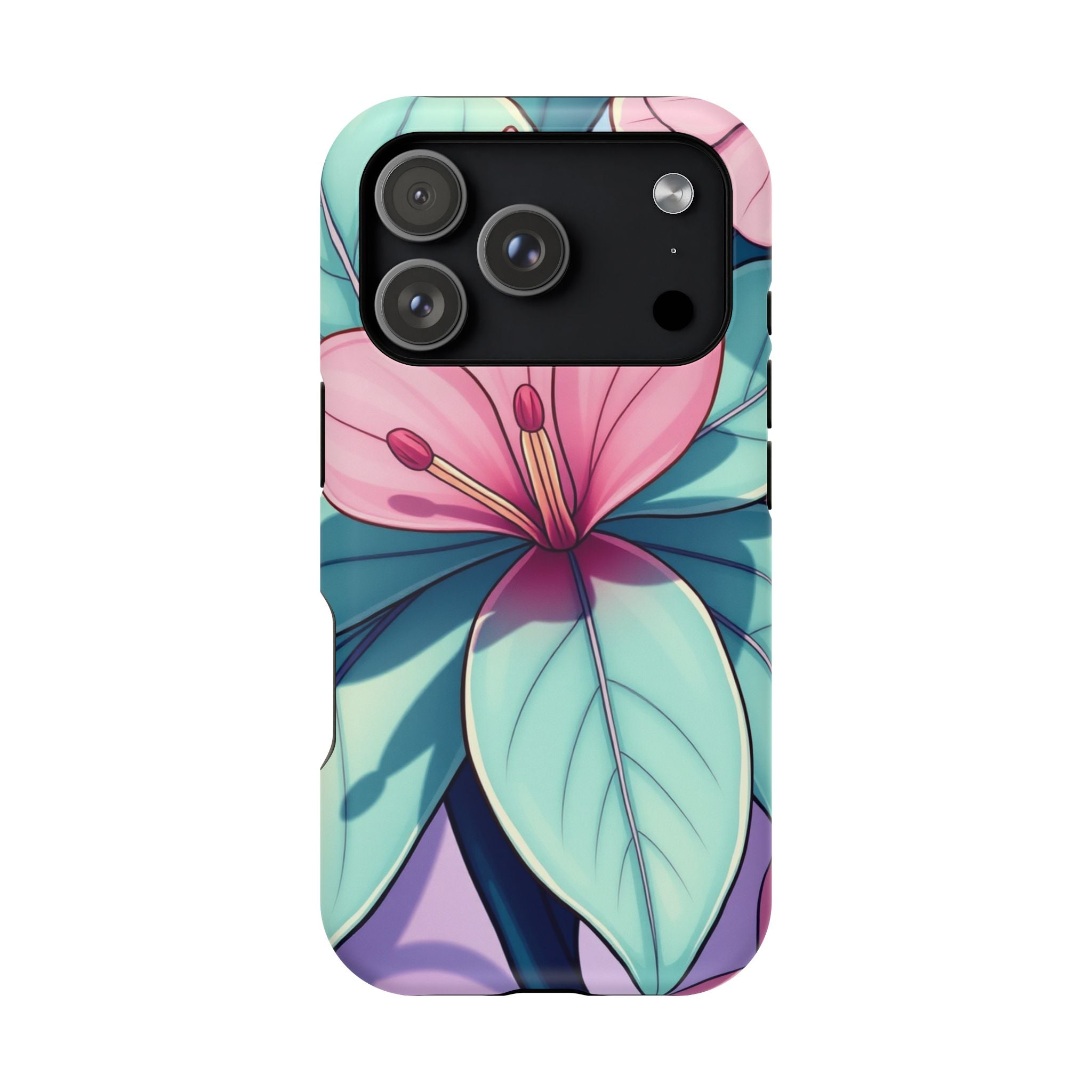 iPhone Earthy Tropical Bloom Design 11 Slim Everyday Designer Case · iPhone Case