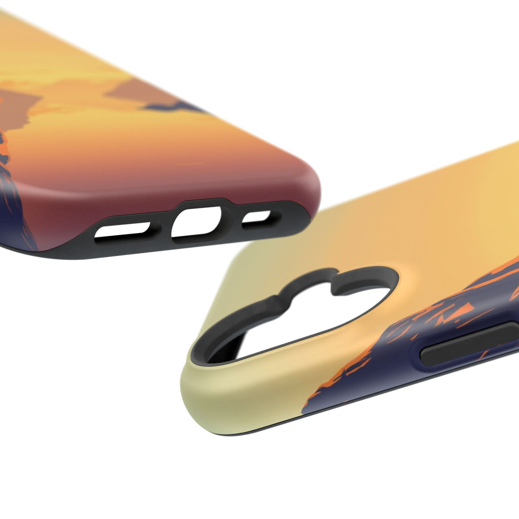 iPhone Fjord Reflection Pop Art Bold Slim Everyday Designer Case · iPhone Case